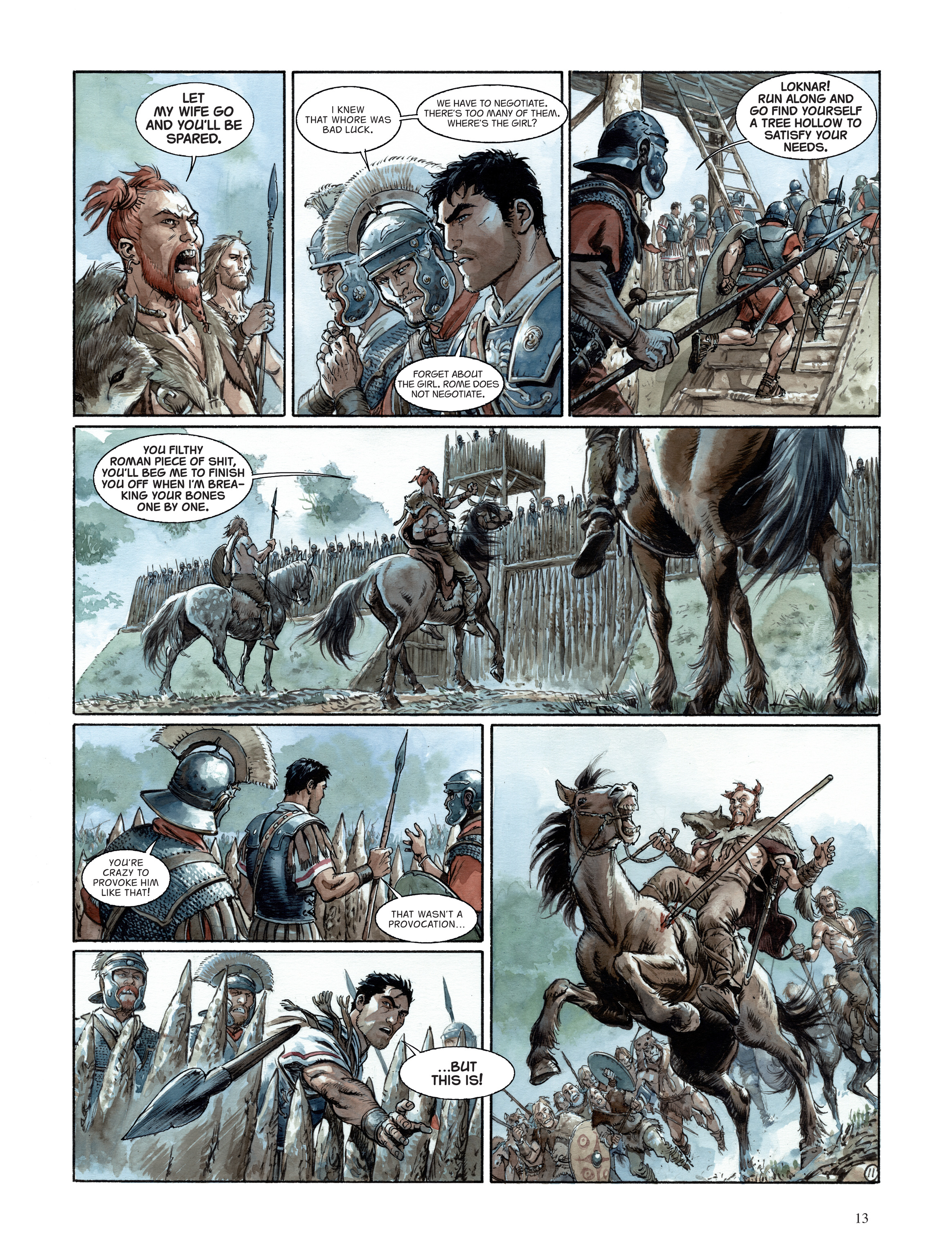 Read online The Eagles of Rome comic -  Issue # TPB 4 - 14