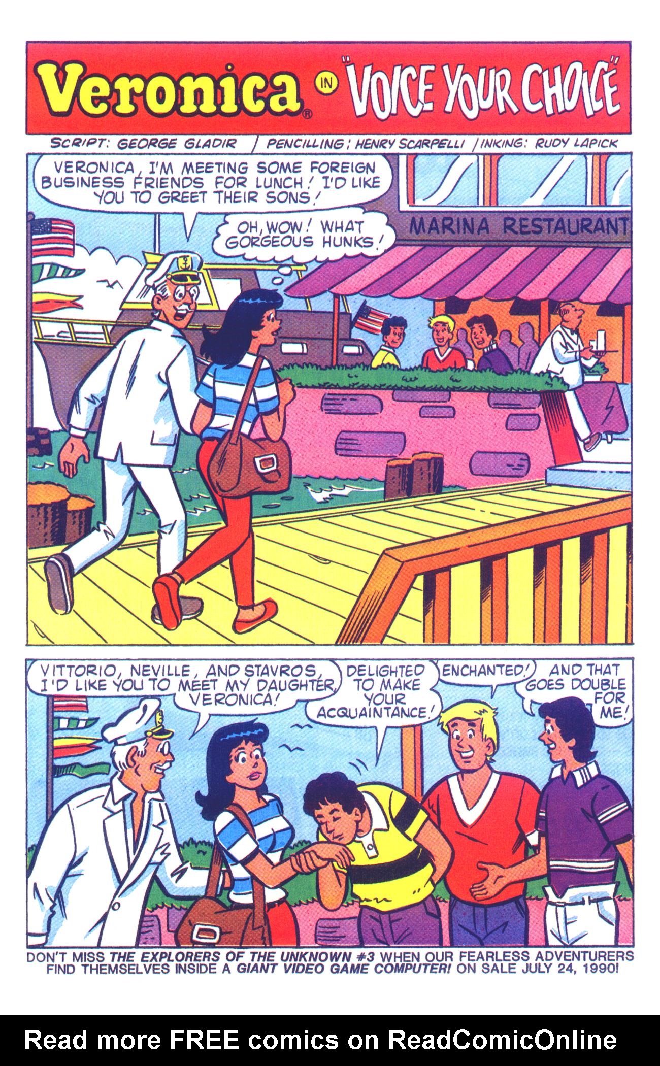 Read online Archie Giant Series Magazine comic -  Issue #615 - 20