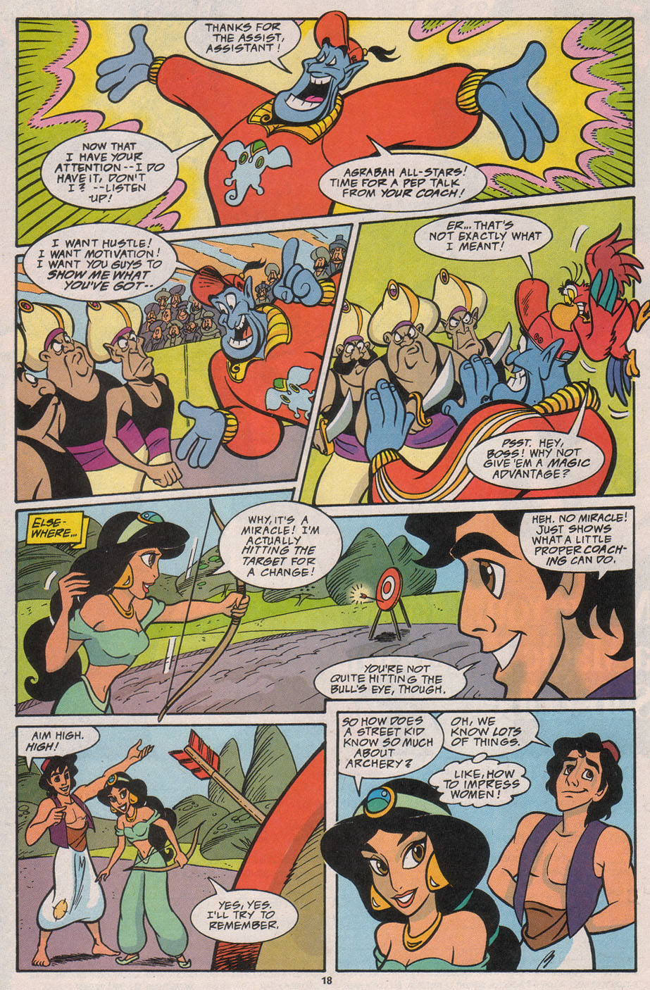 Read online Disney's Aladdin comic -  Issue #9 - 20