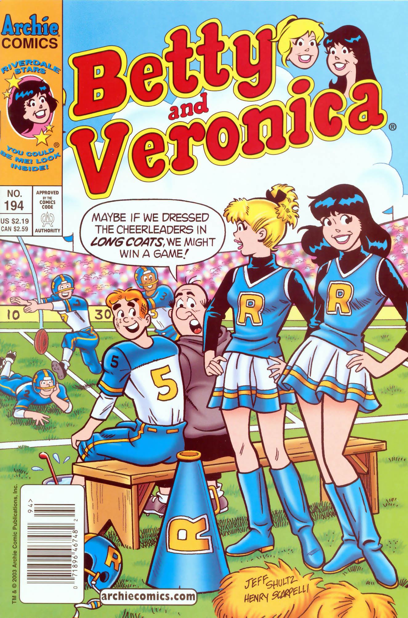 Read online Betty and Veronica (1987) comic -  Issue #194 - 1