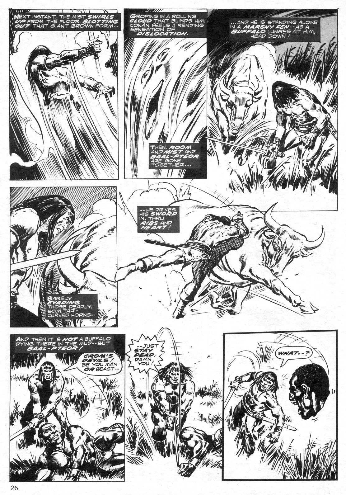 Read online The Savage Sword Of Conan comic -  Issue #14 - 26