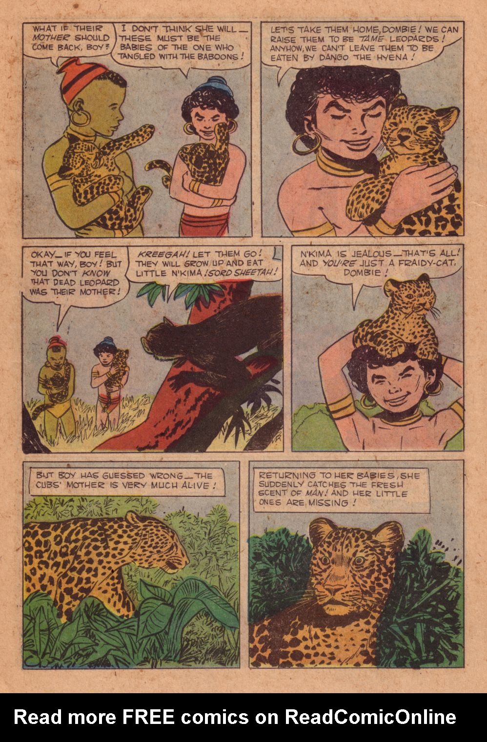 Read online Tarzan (1948) comic -  Issue #102 - 22
