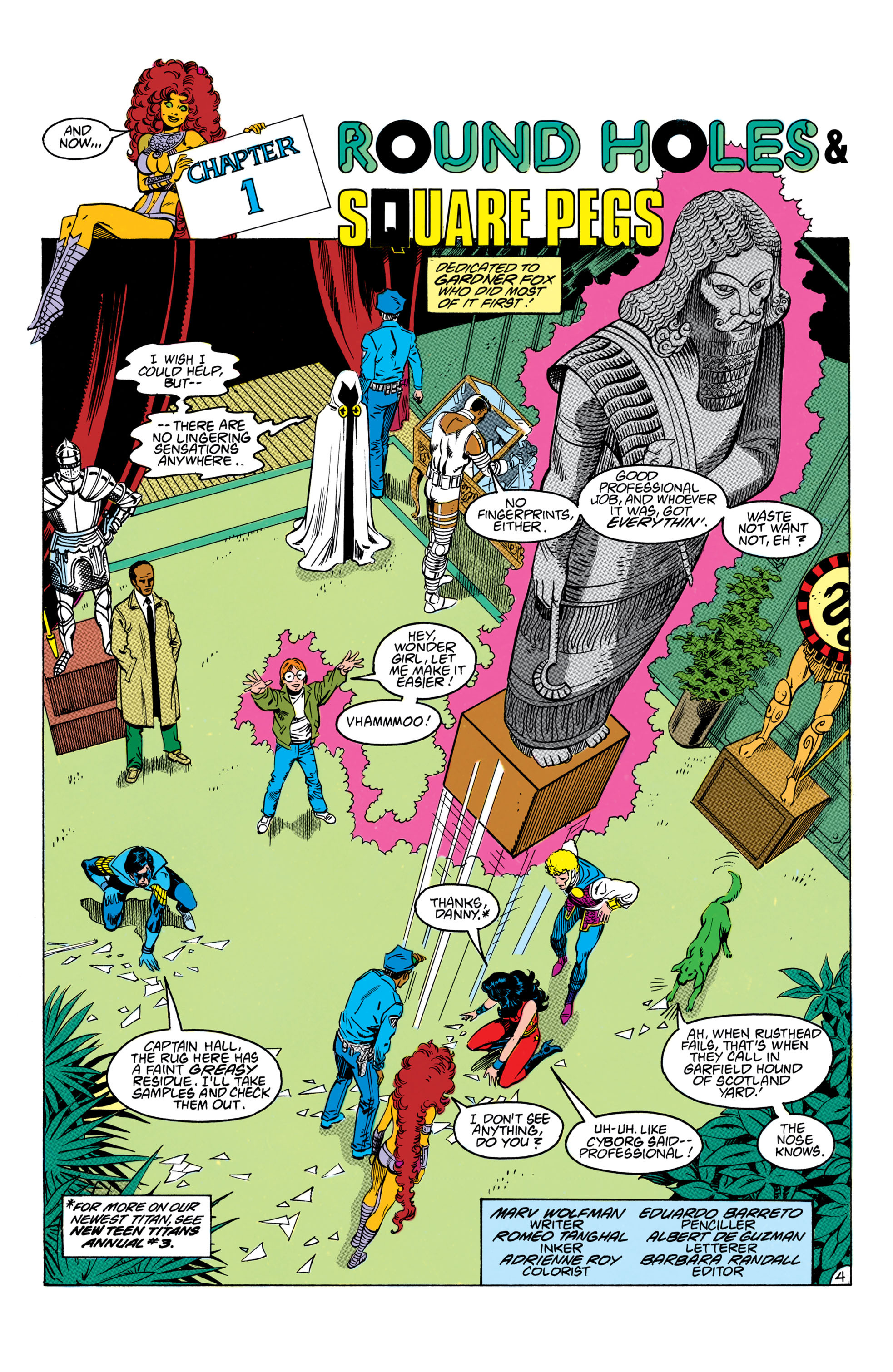 Read online The New Teen Titans (1984) comic -  Issue #40 - 5
