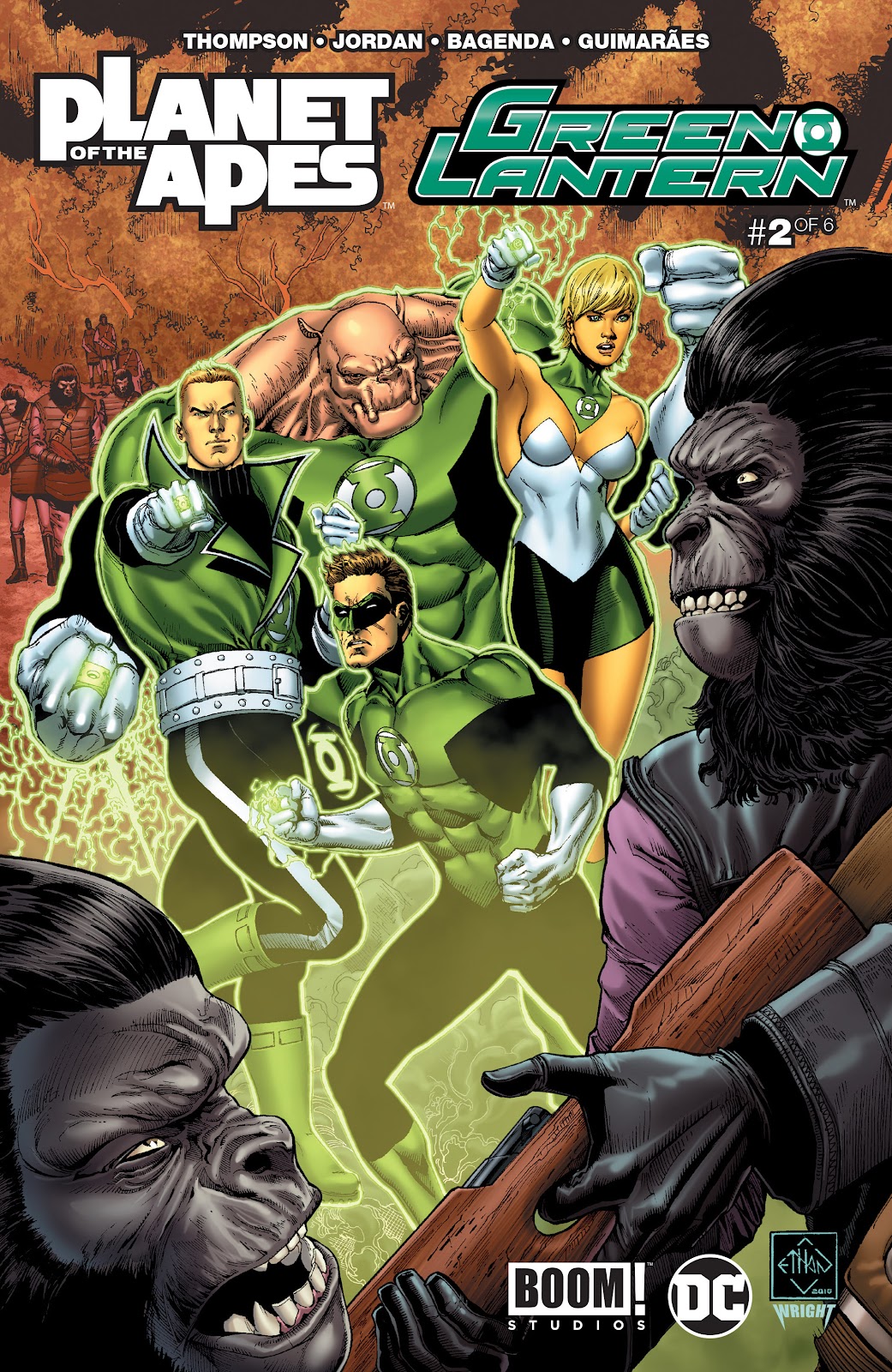 Planet of the Apes/Green Lantern issue 2 - Page 1