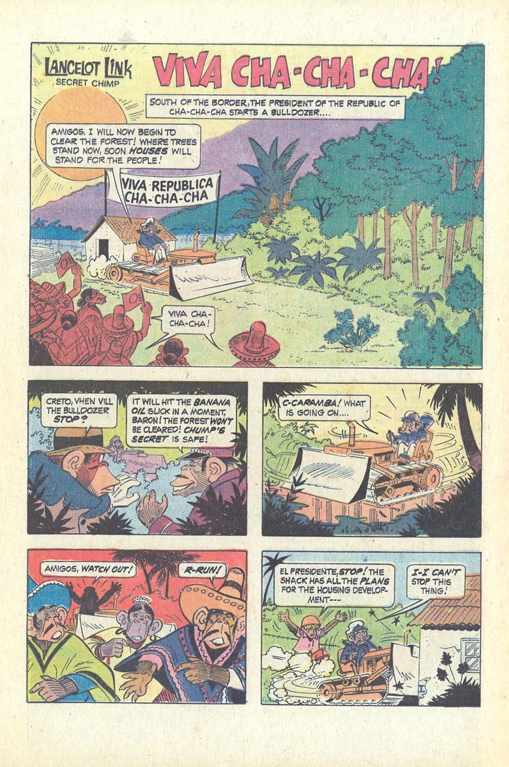 Read online Lancelot Link Secret Chimp comic -  Issue #3 - 20