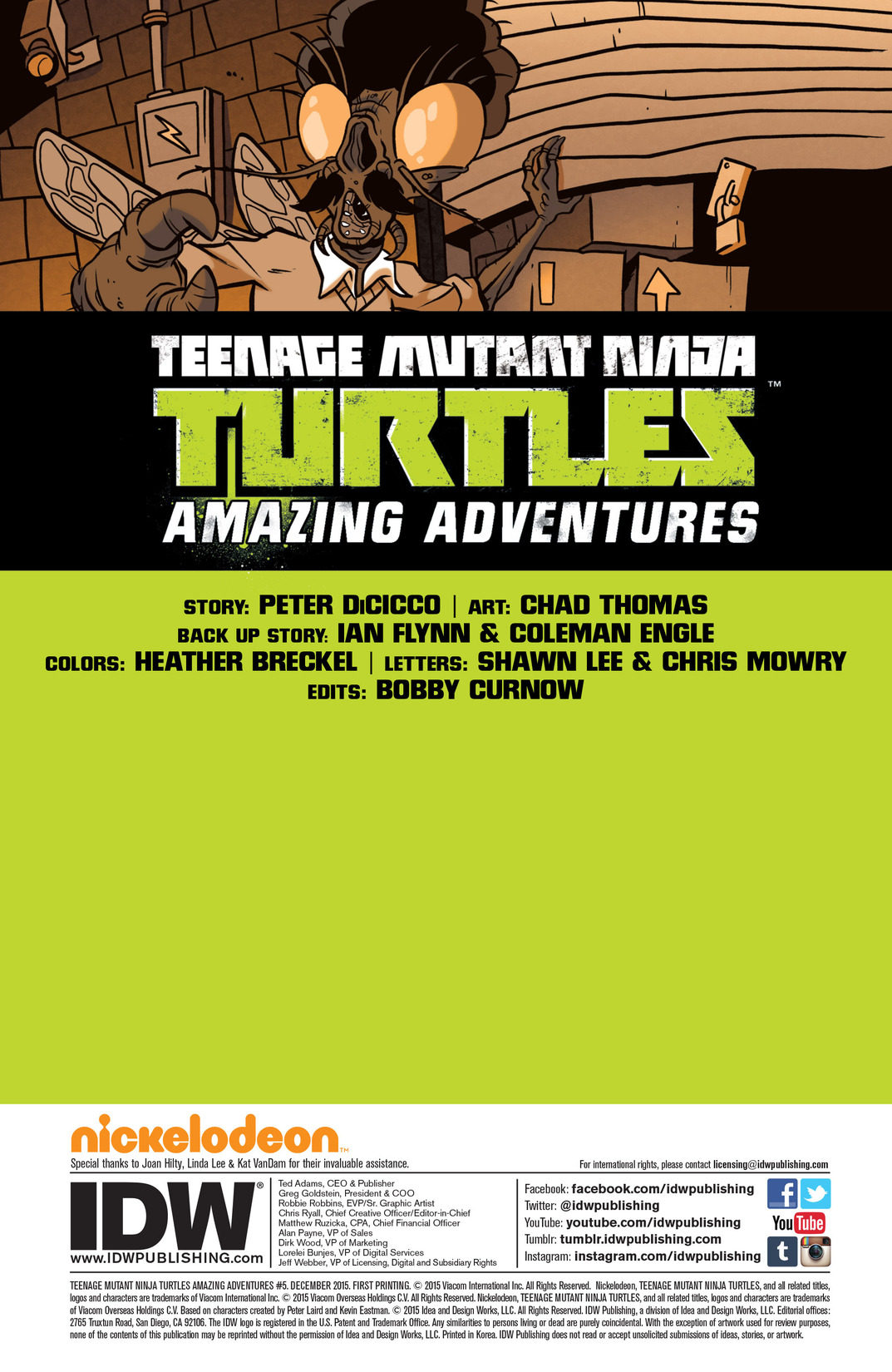 Read online Teenage Mutant Ninja Turtles Amazing Adventures comic -  Issue #5 - 2