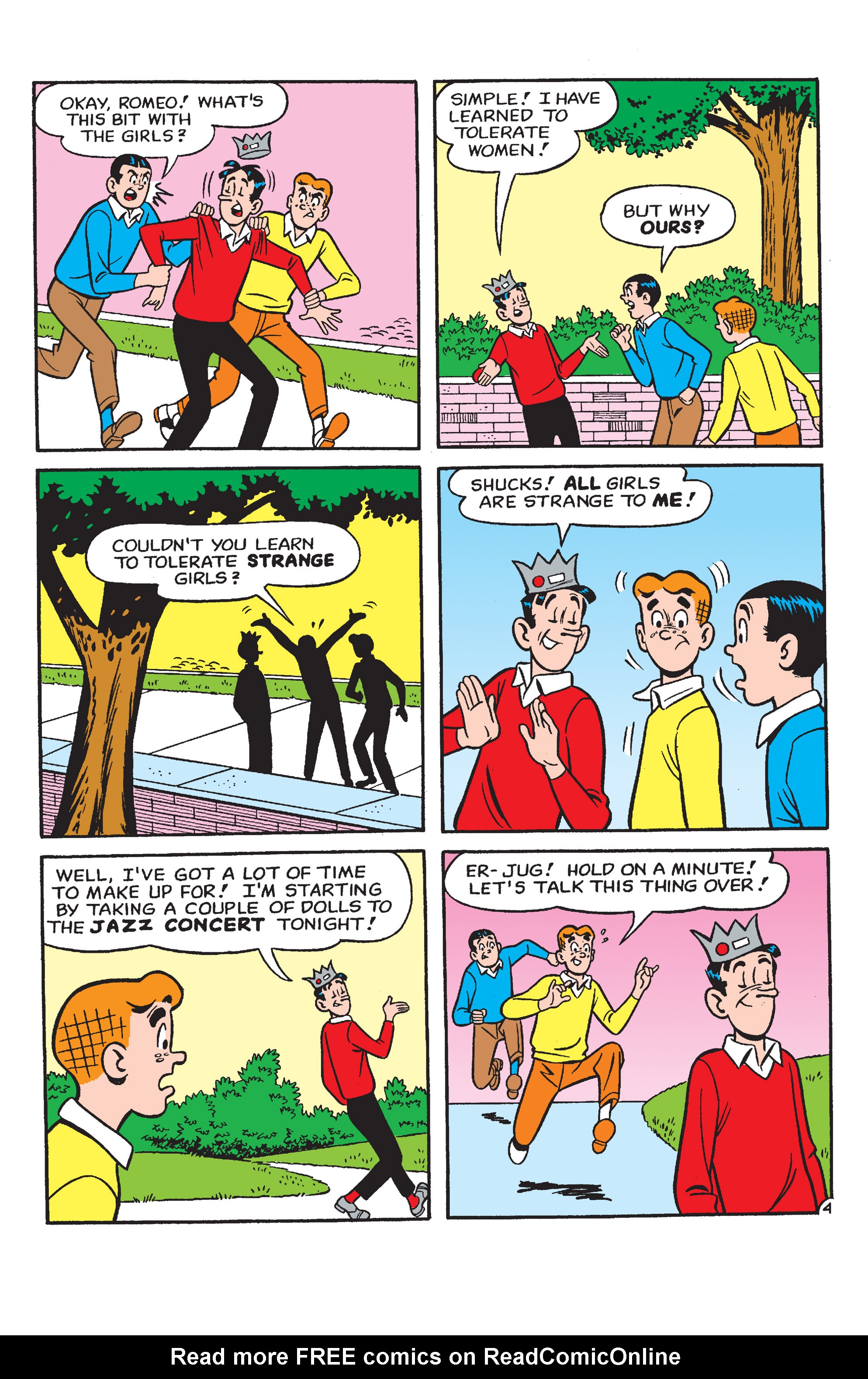 Read online Jughead in LOVE?! comic -  Issue # TPB (Part 1) - 61