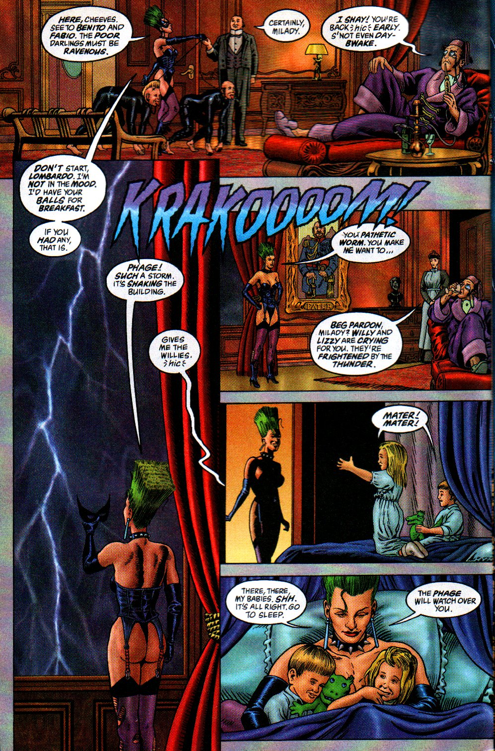 Read online Neil Gaiman's Phage: Shadow Death comic -  Issue #2 - 4