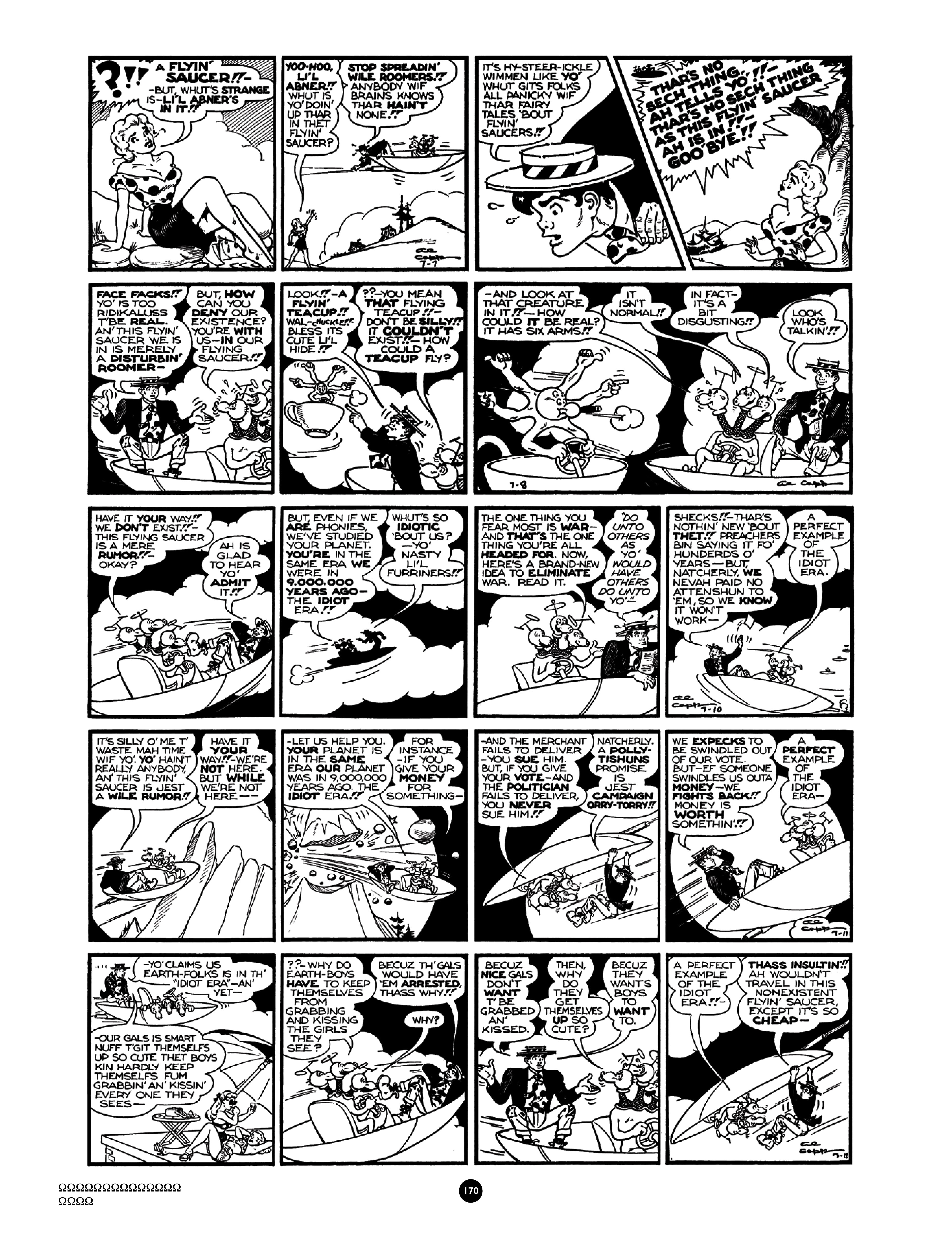 Read online Al Capp's Li'l Abner Complete Daily & Color Sunday Comics comic -  Issue # TPB 8 (Part 2) - 74