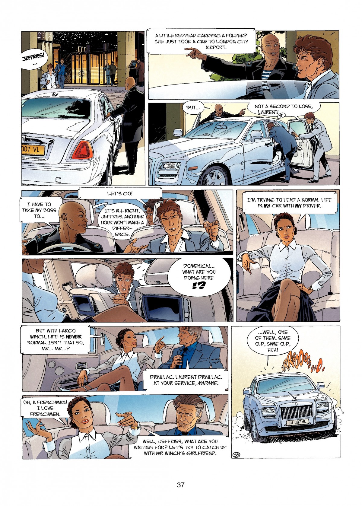 Read online Largo Winch comic -  Issue # TPB 15 - 37
