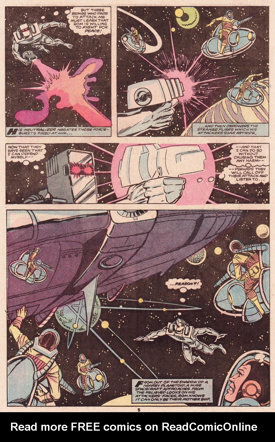 Read online ROM (1979) comic -  Issue #68 - 6