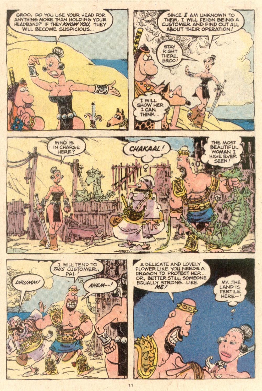 Read online Sergio Aragonés Groo the Wanderer comic -  Issue #53 - 11