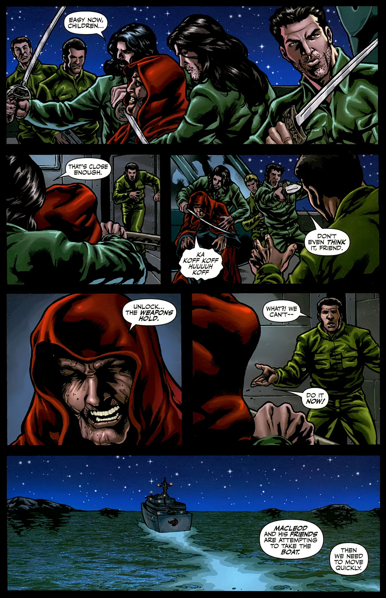 Read online Highlander comic -  Issue #12 - 13