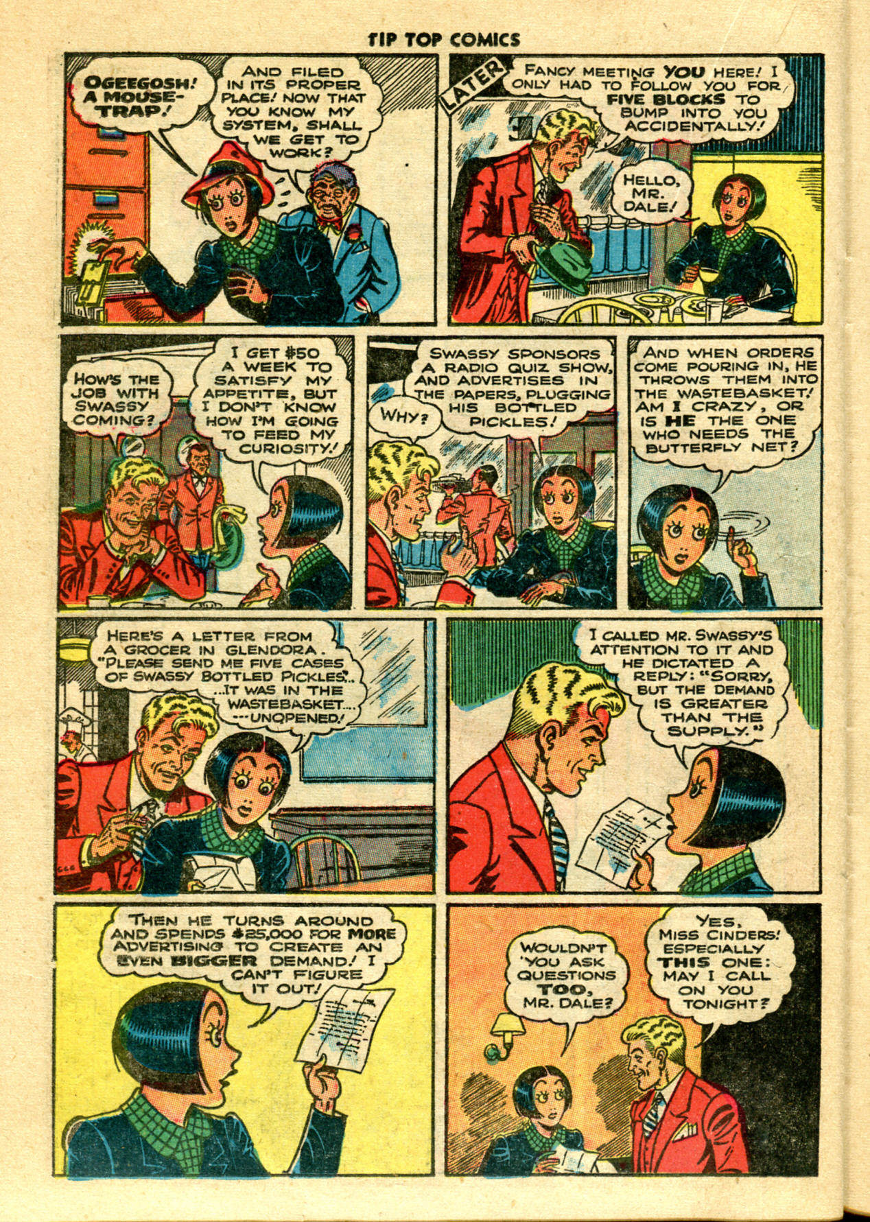 Read online Tip Top Comics comic -  Issue #116 - 34