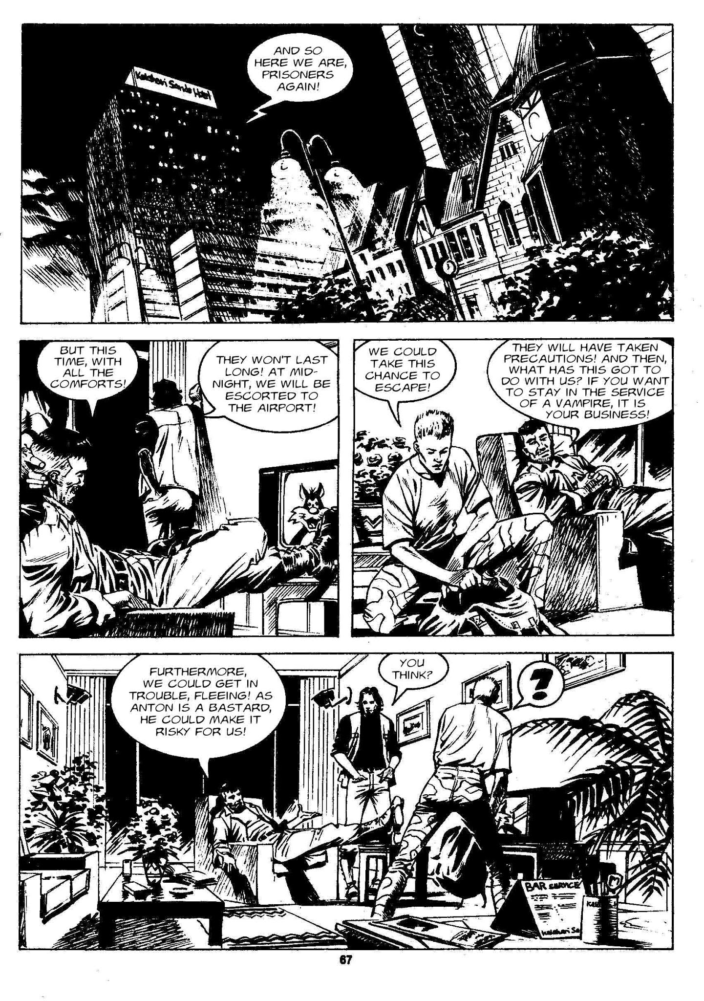 Read online Dampyr (2000) comic -  Issue #7 - 68