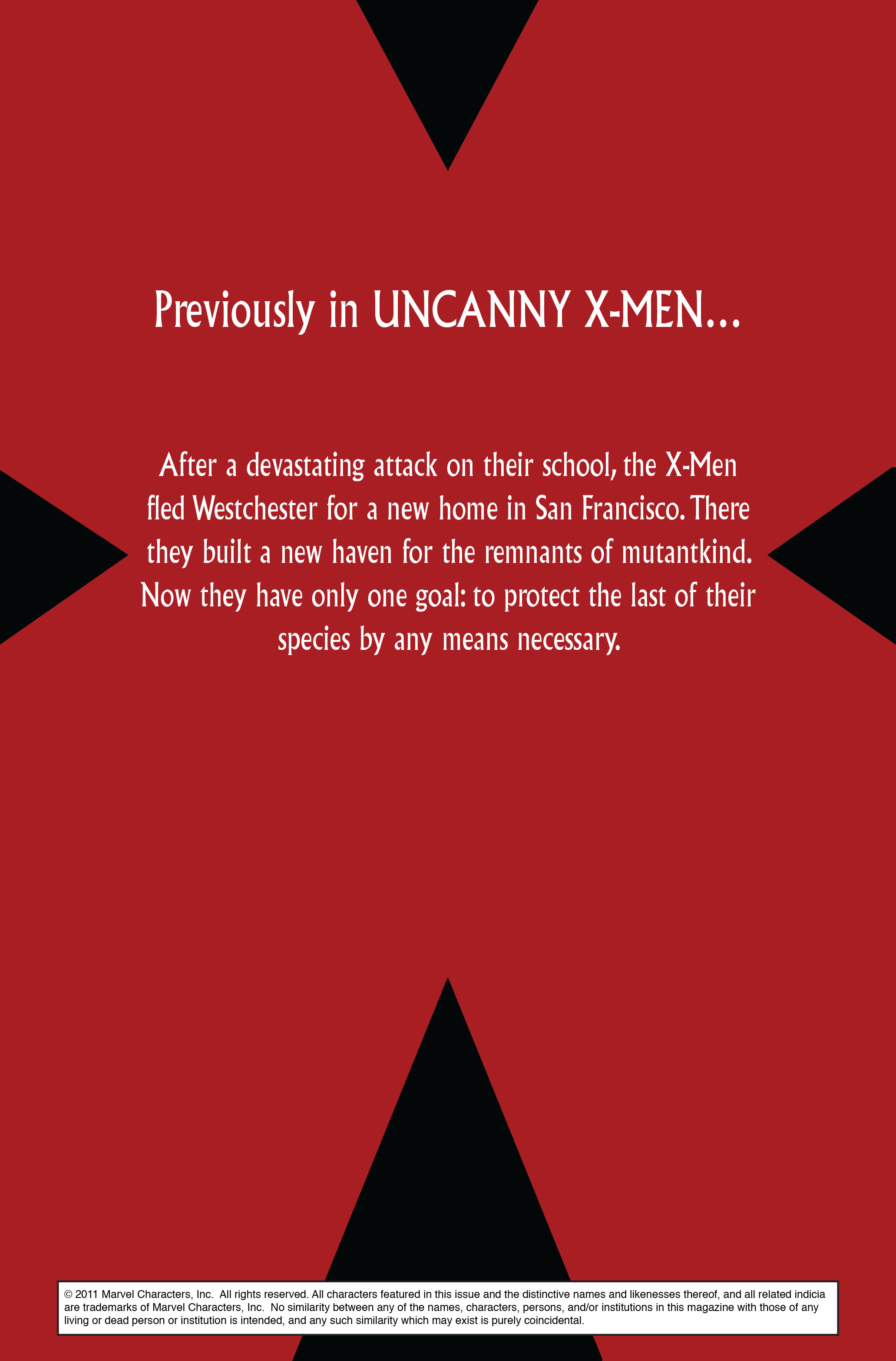 Uncanny X-Men (1963) 501 Page 1