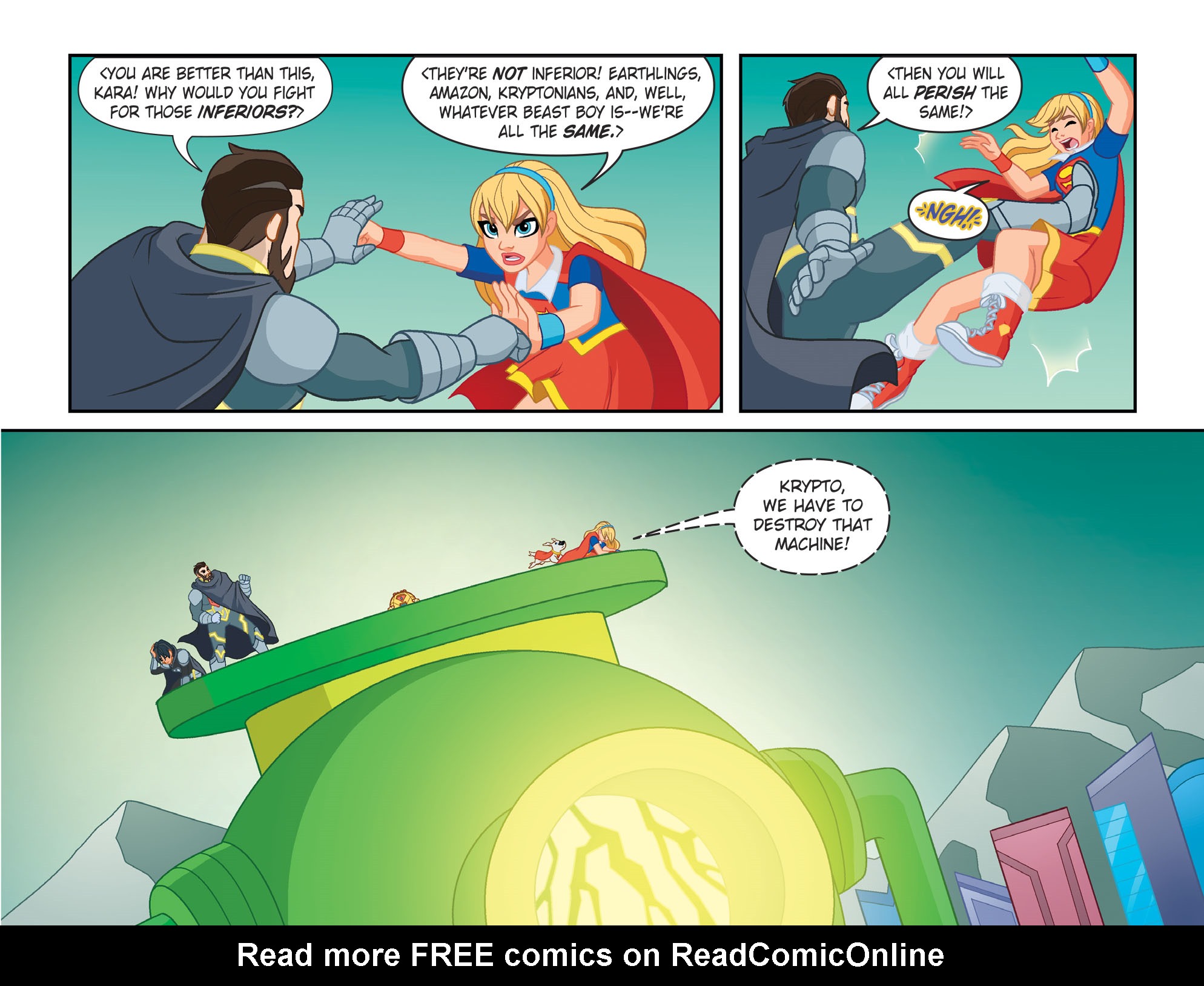 Read online DC Super Hero Girls: Spaced Out comic -  Issue #11 - 21