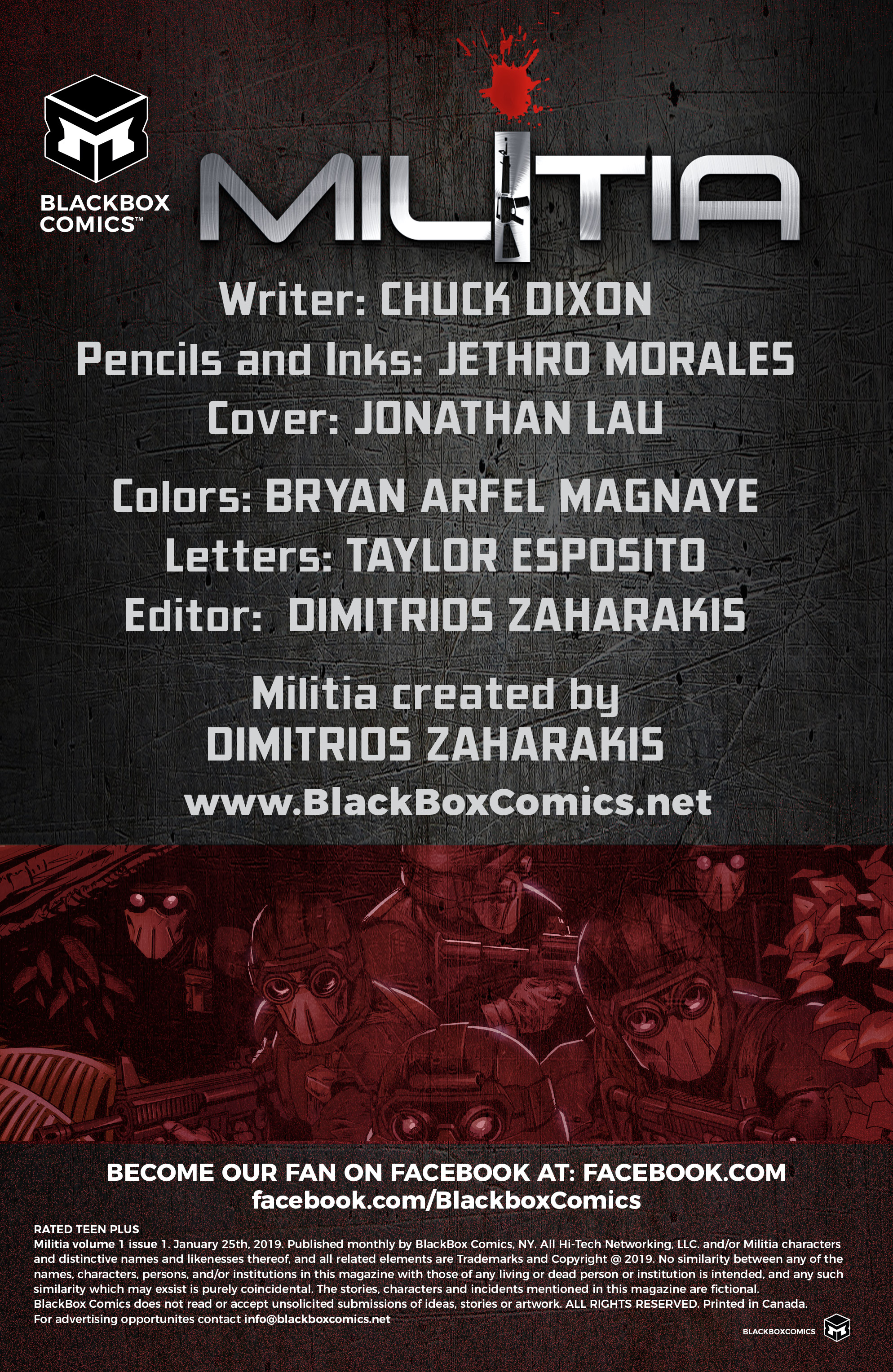 Read online Militia comic -  Issue #1 - 2