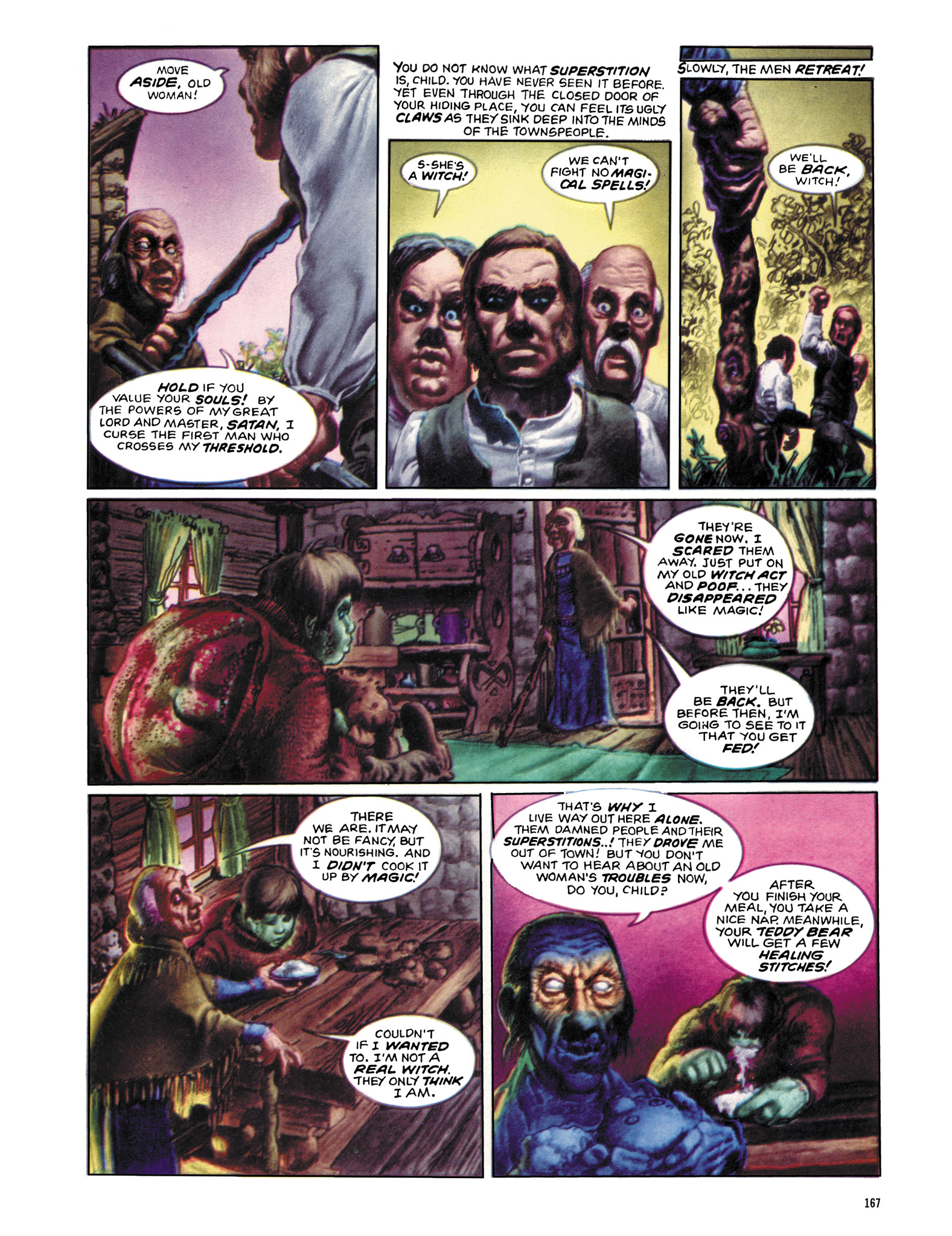 Read online Eerie Archives comic -  Issue # TPB 12 - 168