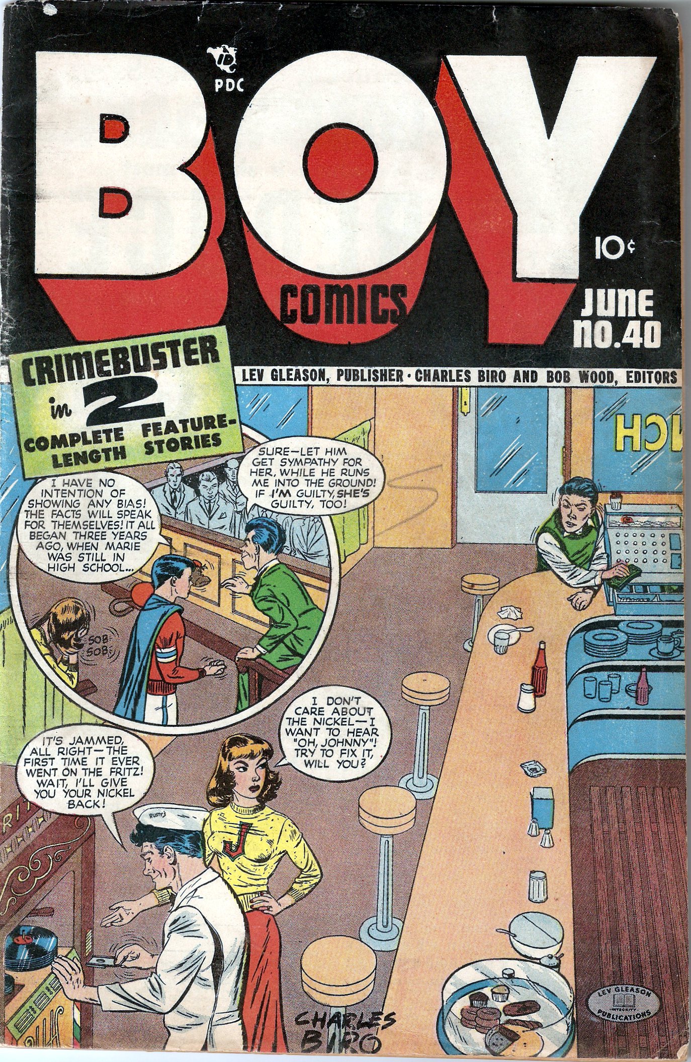Read online Boy Comics comic -  Issue #40 - 1