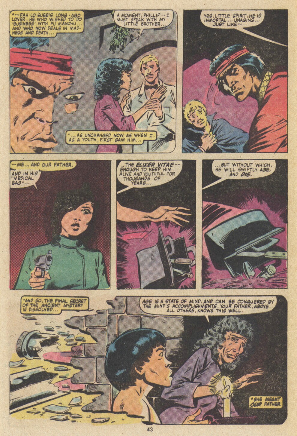 Read online Master of Kung Fu (1974) comic -  Issue #100 - 37