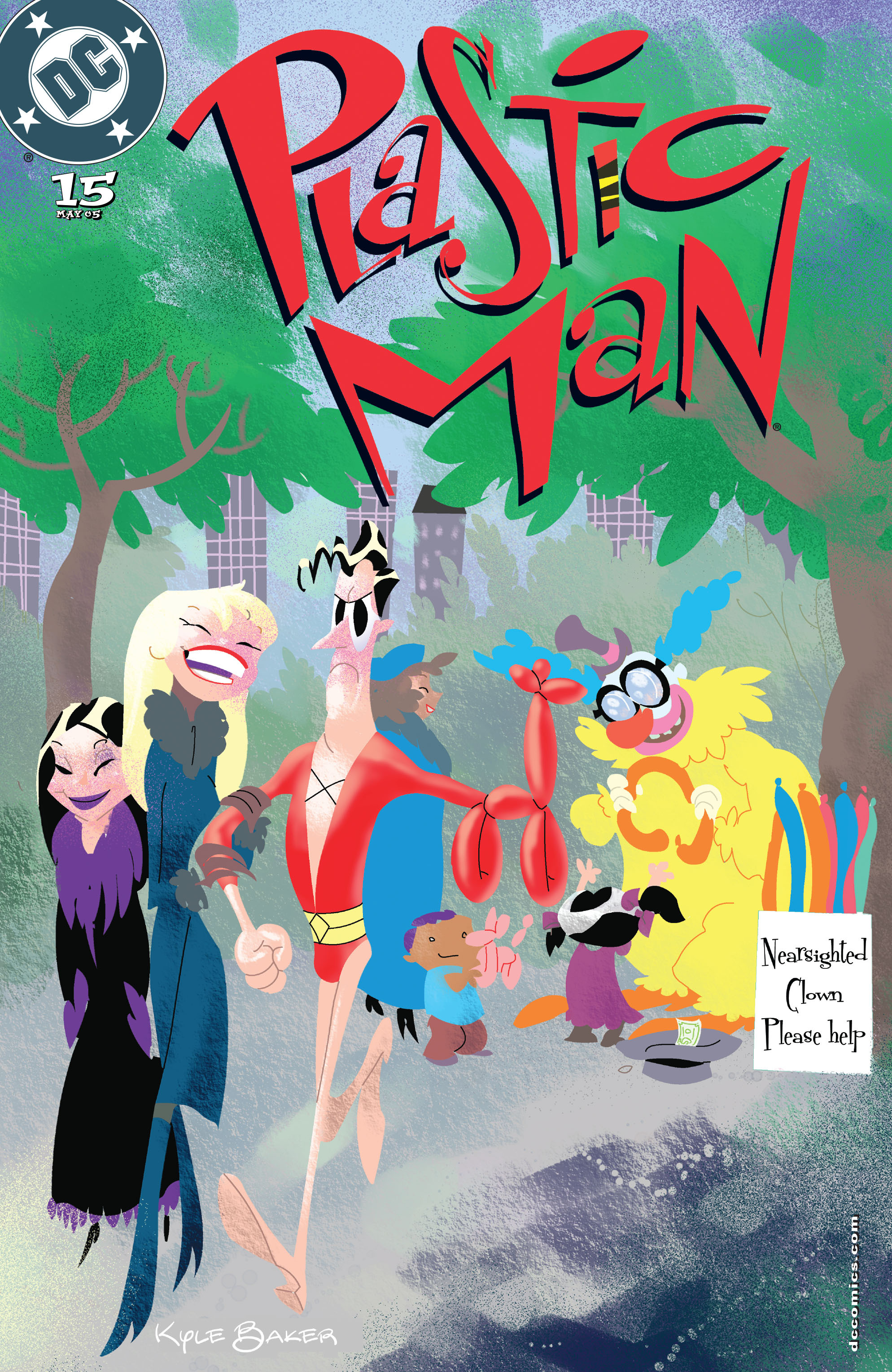 Read online Plastic Man (2004) comic -  Issue #15 - 1