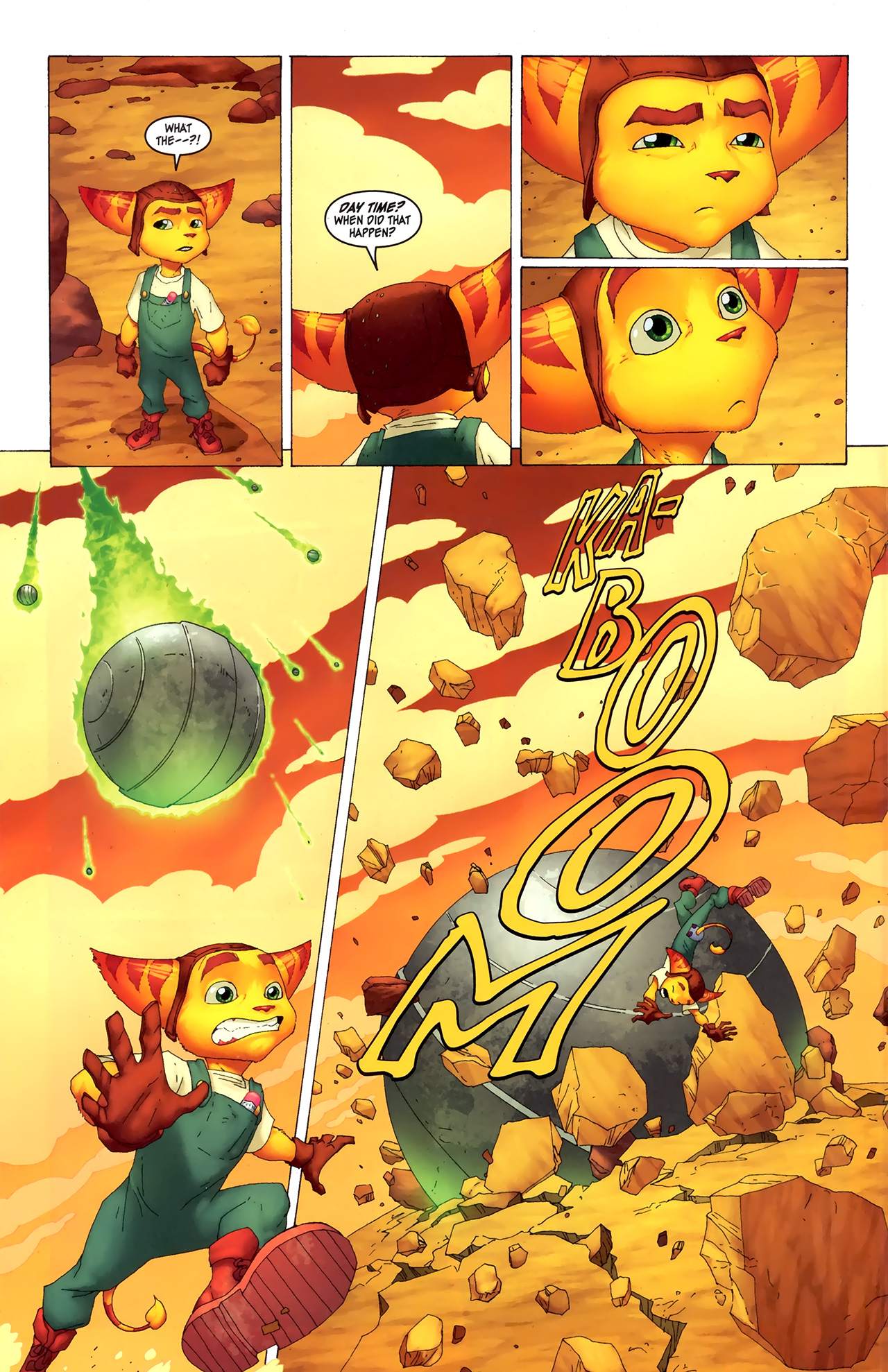 Read online Ratchet & Clank comic -  Issue #1 - 13