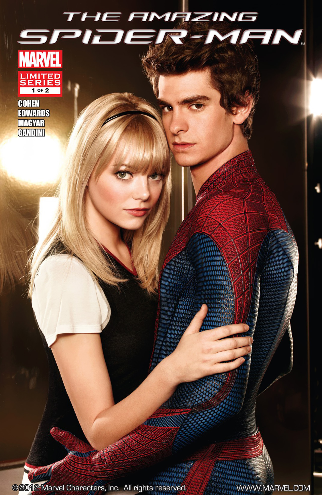 Read online Amazing Spider-Man: The Movie comic -  Issue #1 - 1