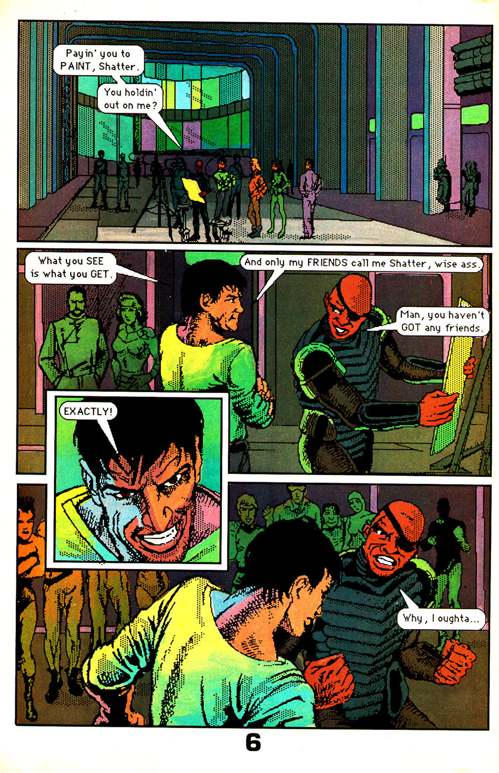 Read online Shatter comic -  Issue #3 - 8