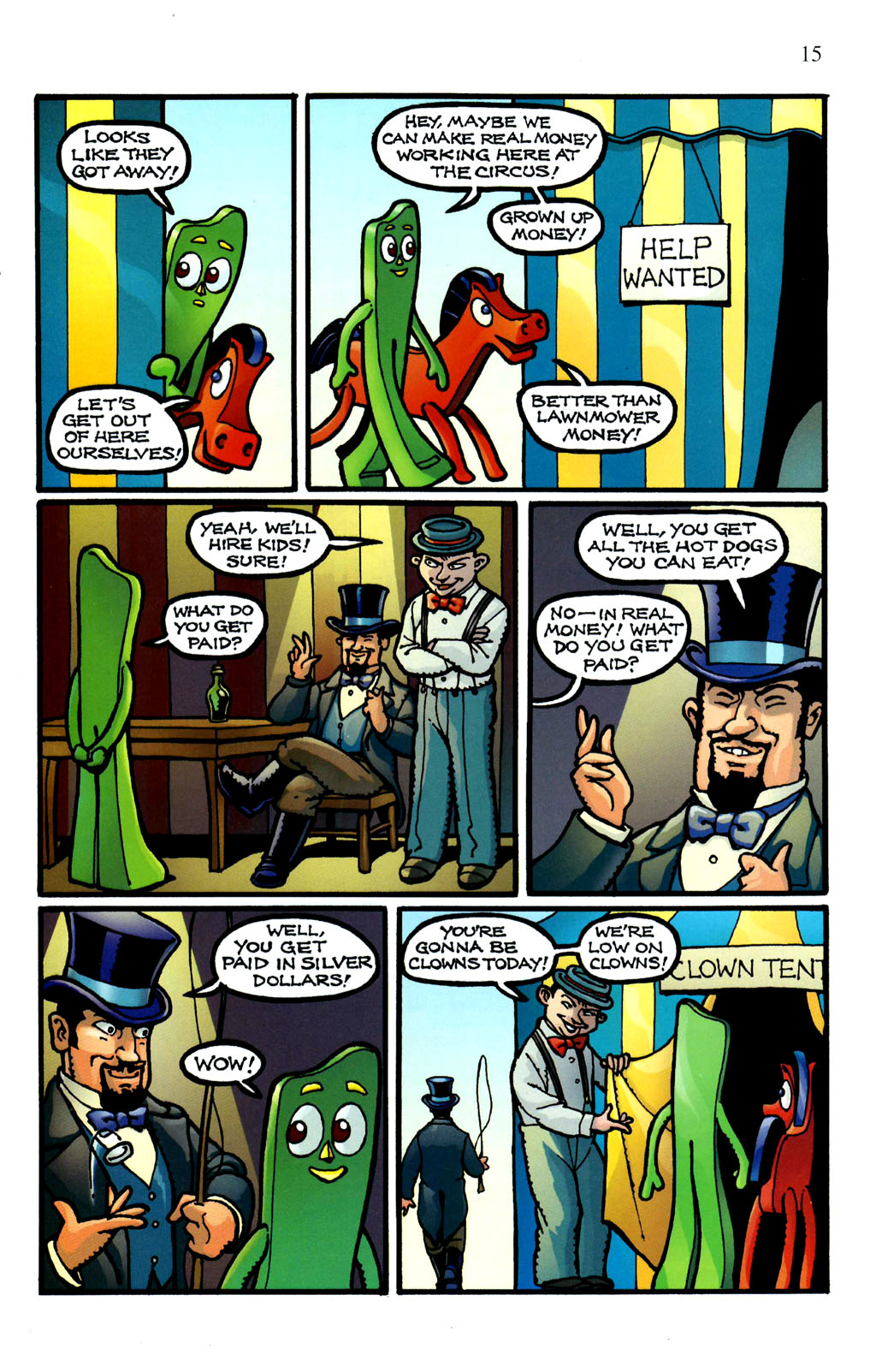Read online Gumby (2006) comic -  Issue #2 - 17