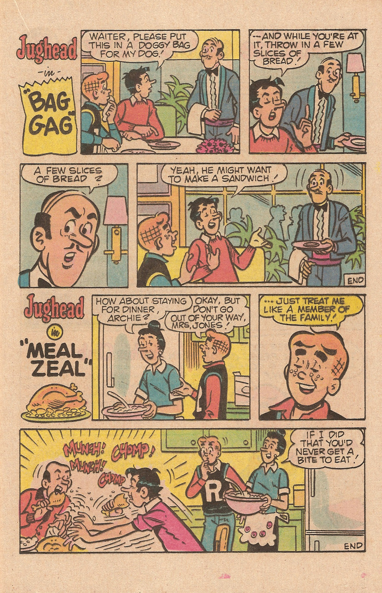 Read online Jughead's Jokes comic -  Issue #75 - 17