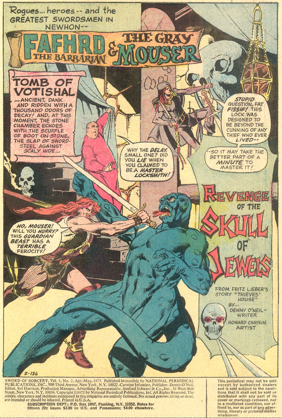 Read online Sword of Sorcery (1973) comic -  Issue #2 - 3