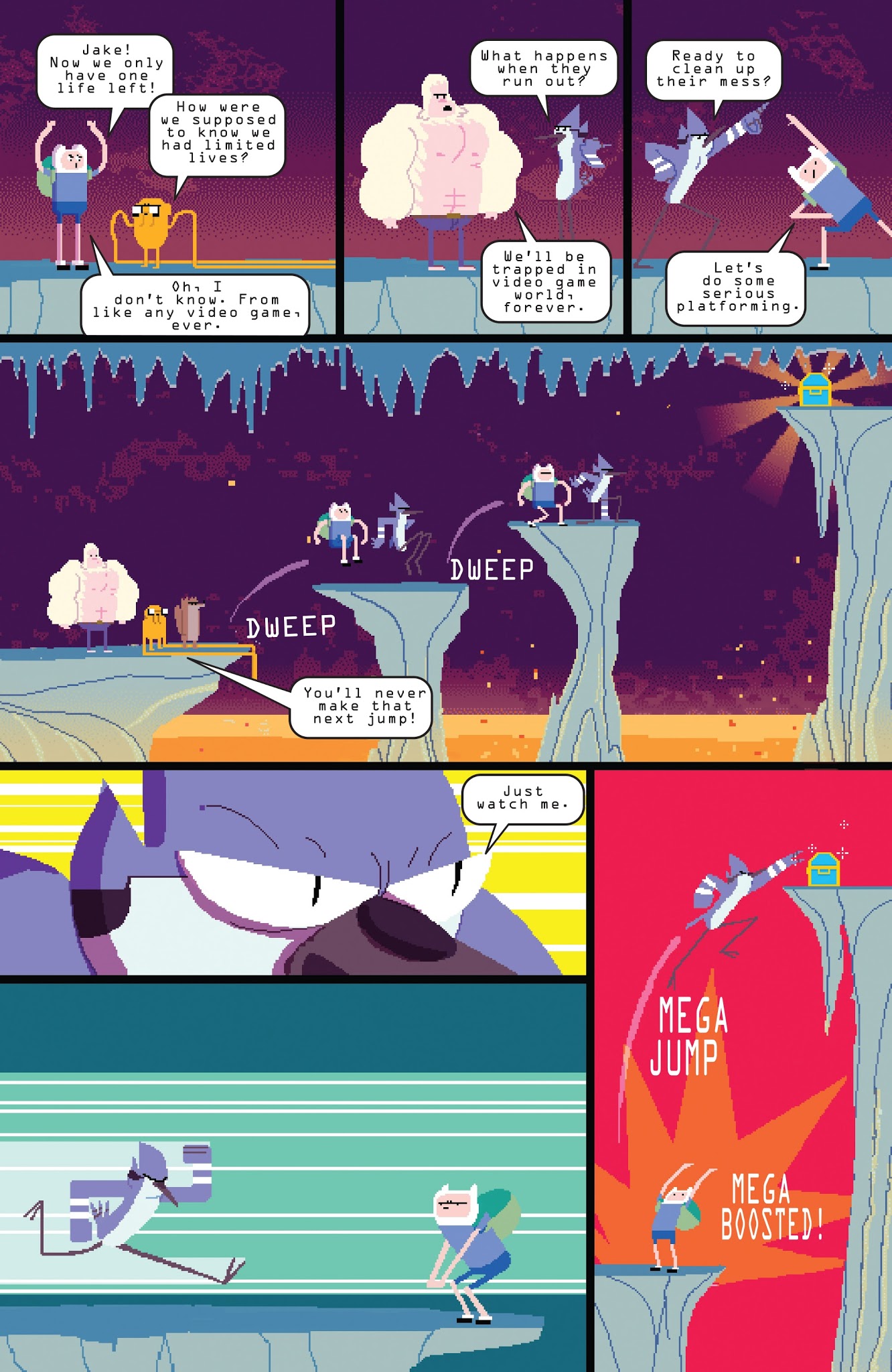 Read online Adventure Time/Regular Show comic -  Issue #2 - 22