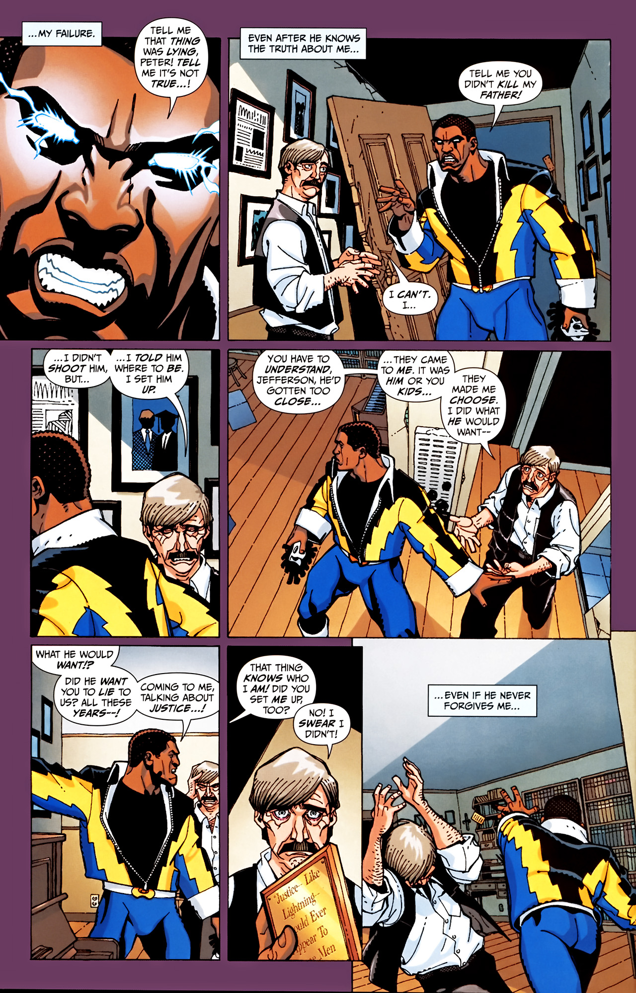 Read online Black Lightning: Year One comic -  Issue #3 - 22