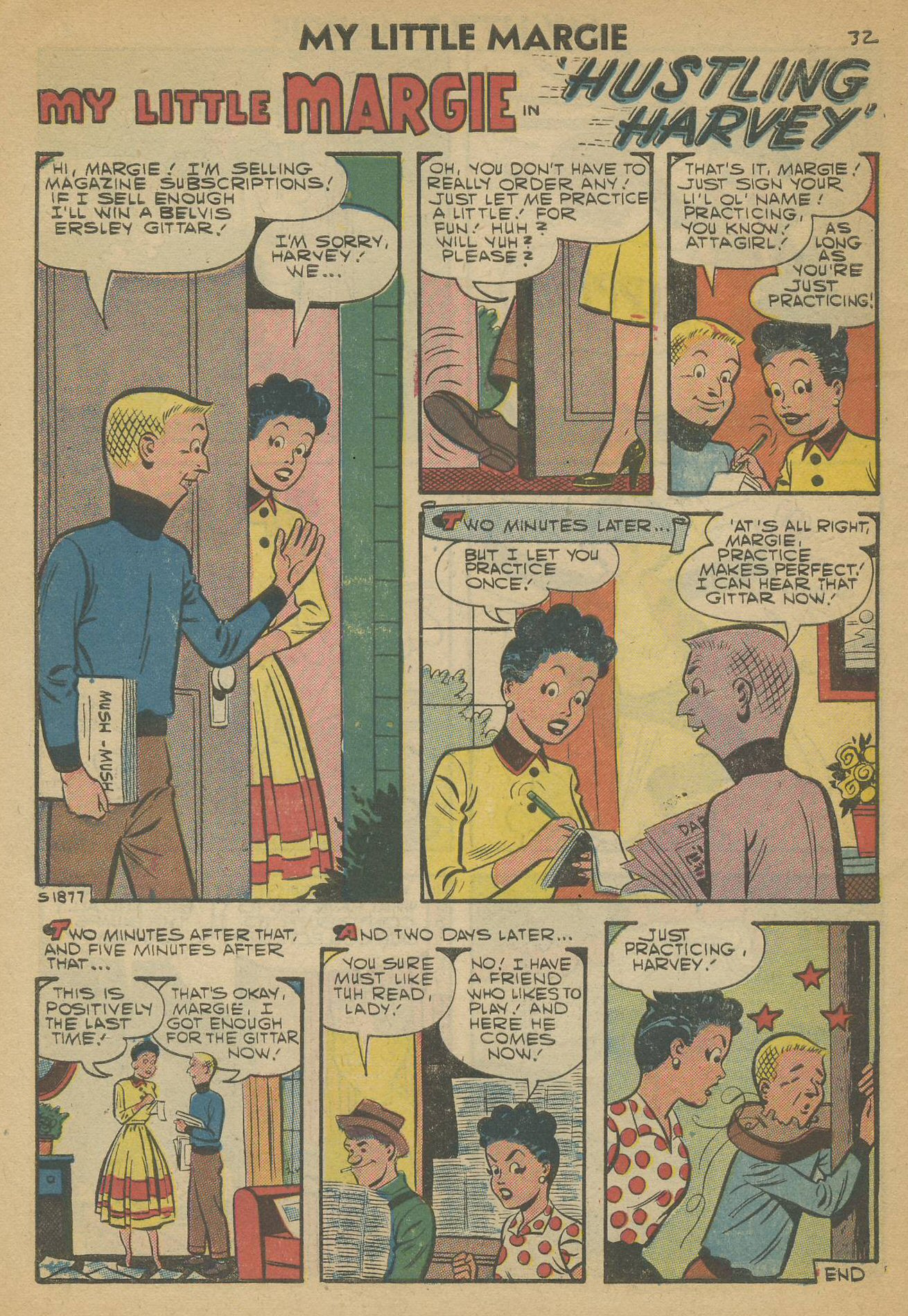 Read online My Little Margie (1954) comic -  Issue #16 - 34