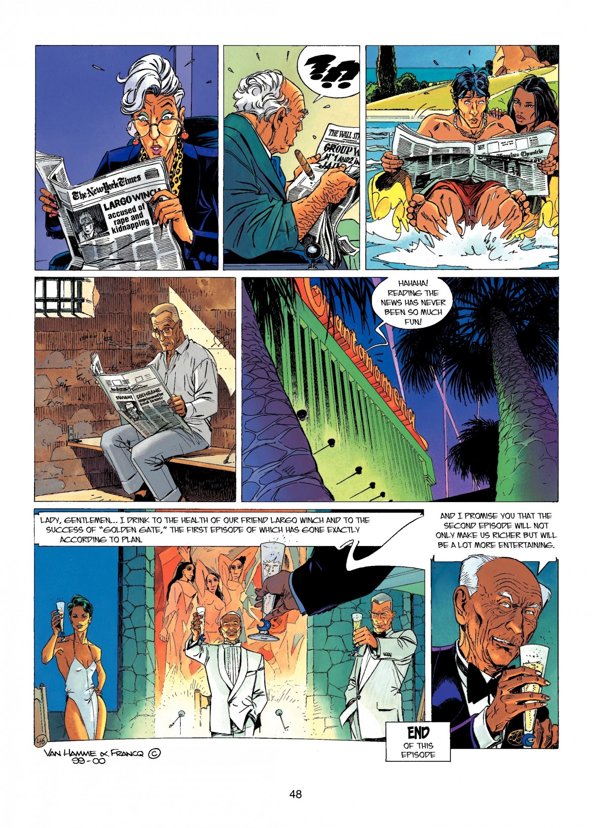 Read online Largo Winch comic -  Issue # TPB 7 - 50