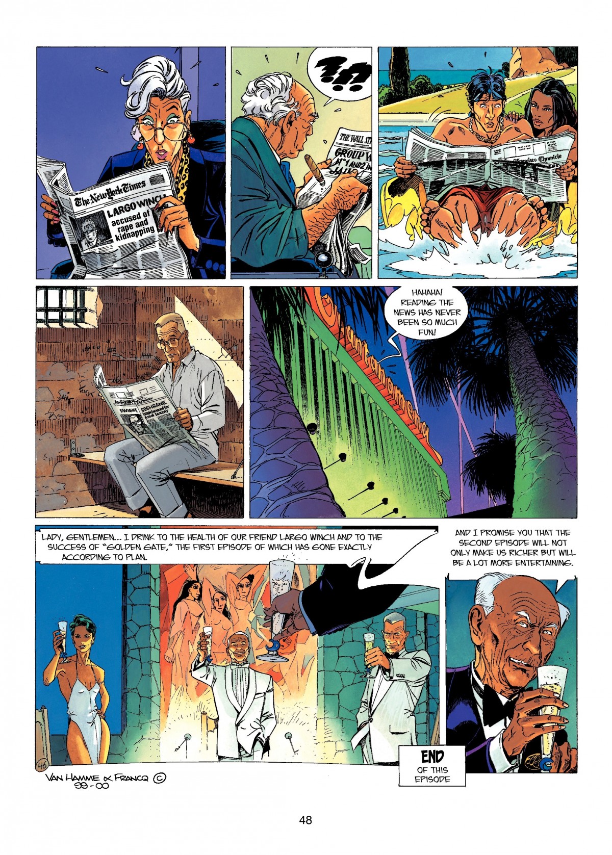 Read online Largo Winch comic -  Issue #7 - 50