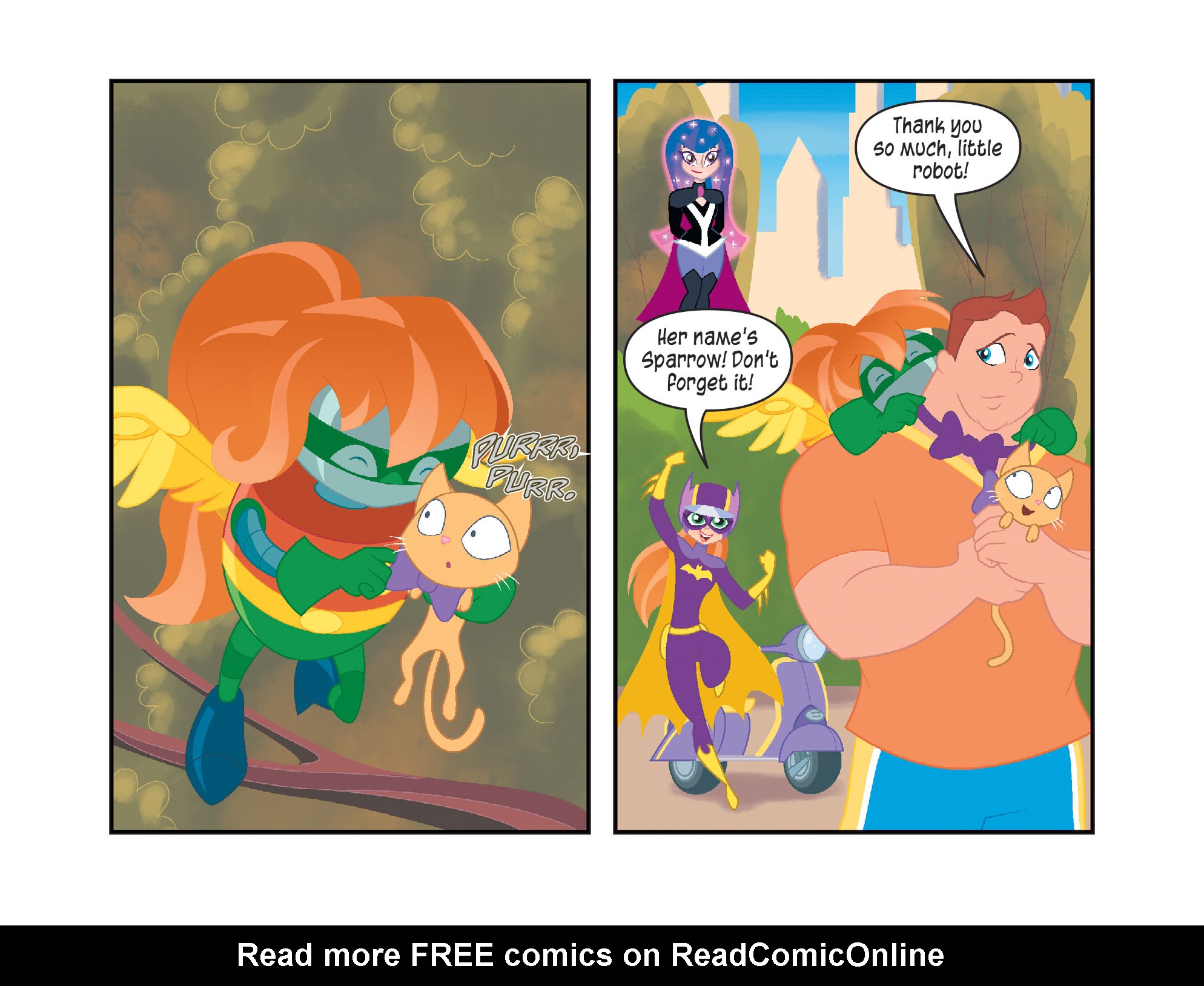 Read online DC Super Hero Girls: Weird Science comic -  Issue #10 - 13