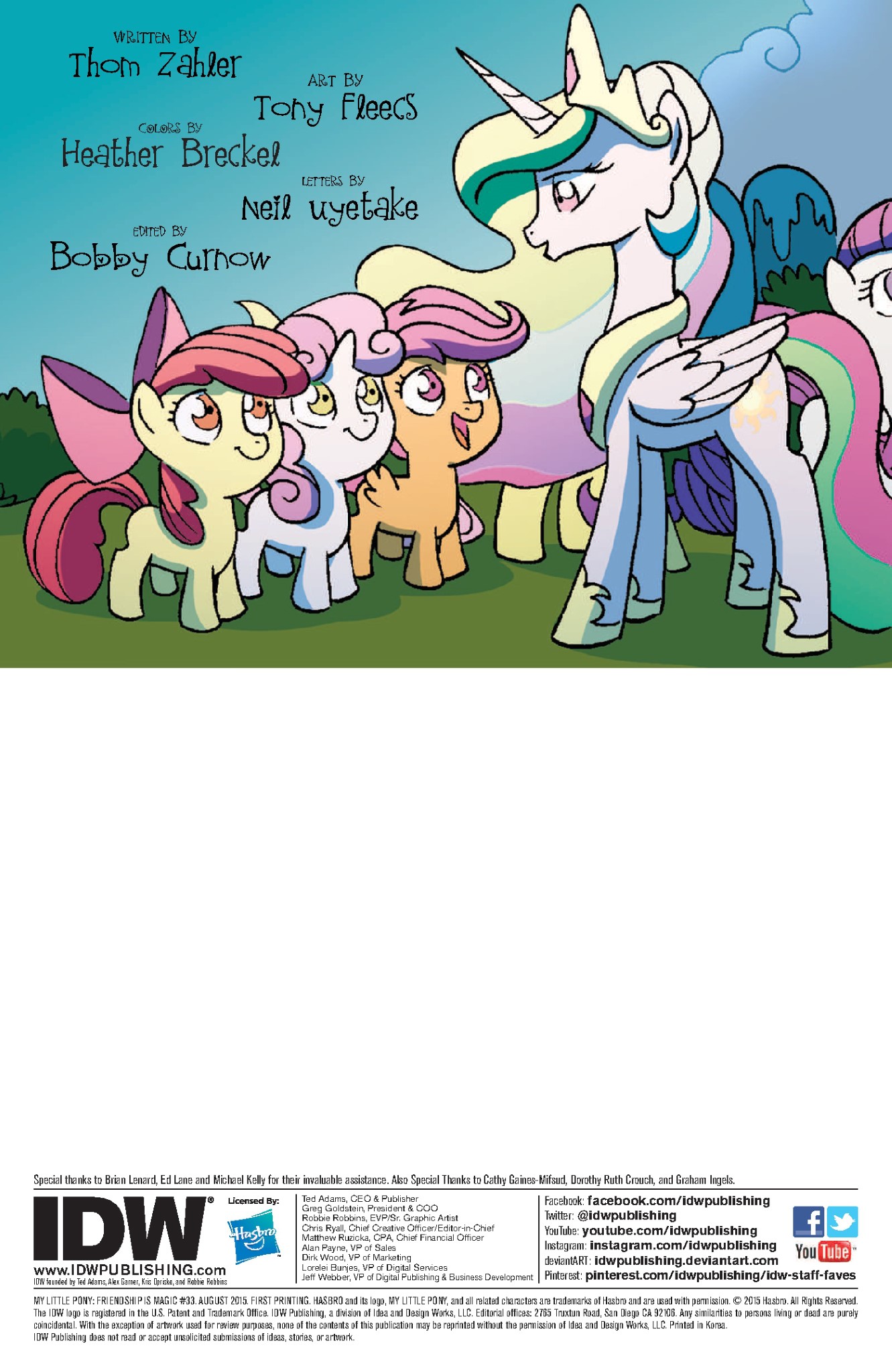 Read online My Little Pony: Friendship is Magic comic -  Issue #33 - 2