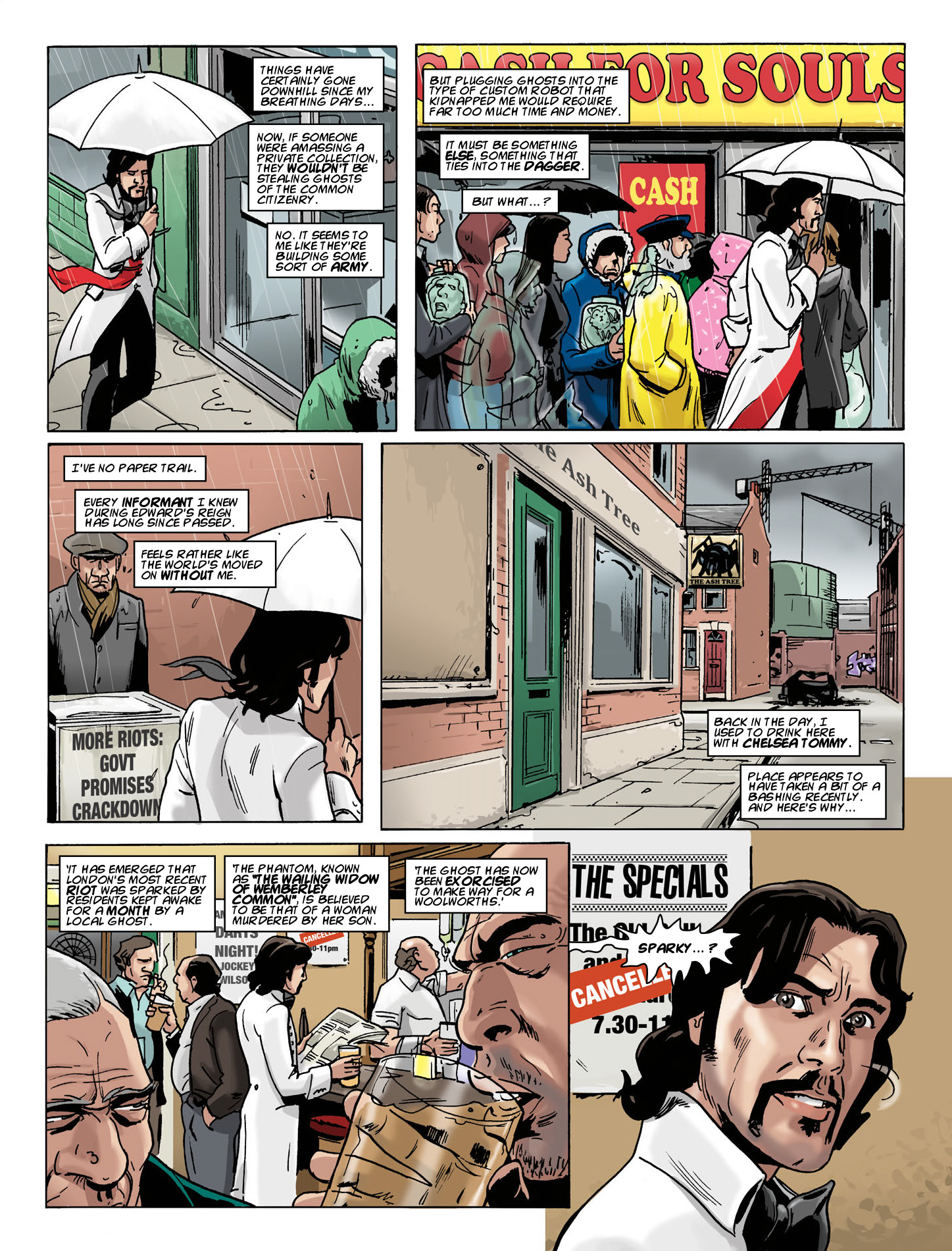 Read online Dandridge: Return of the Chap comic -  Issue # TPB - 84