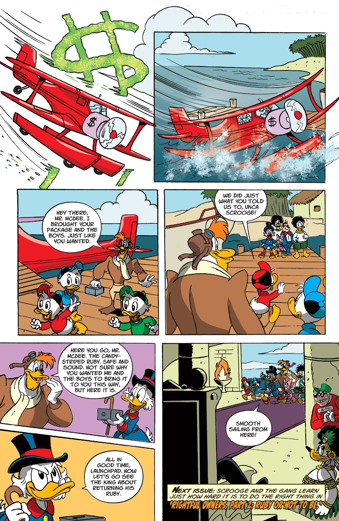Read online Disney Afternoon Giant comic -  Issue #1 - 24
