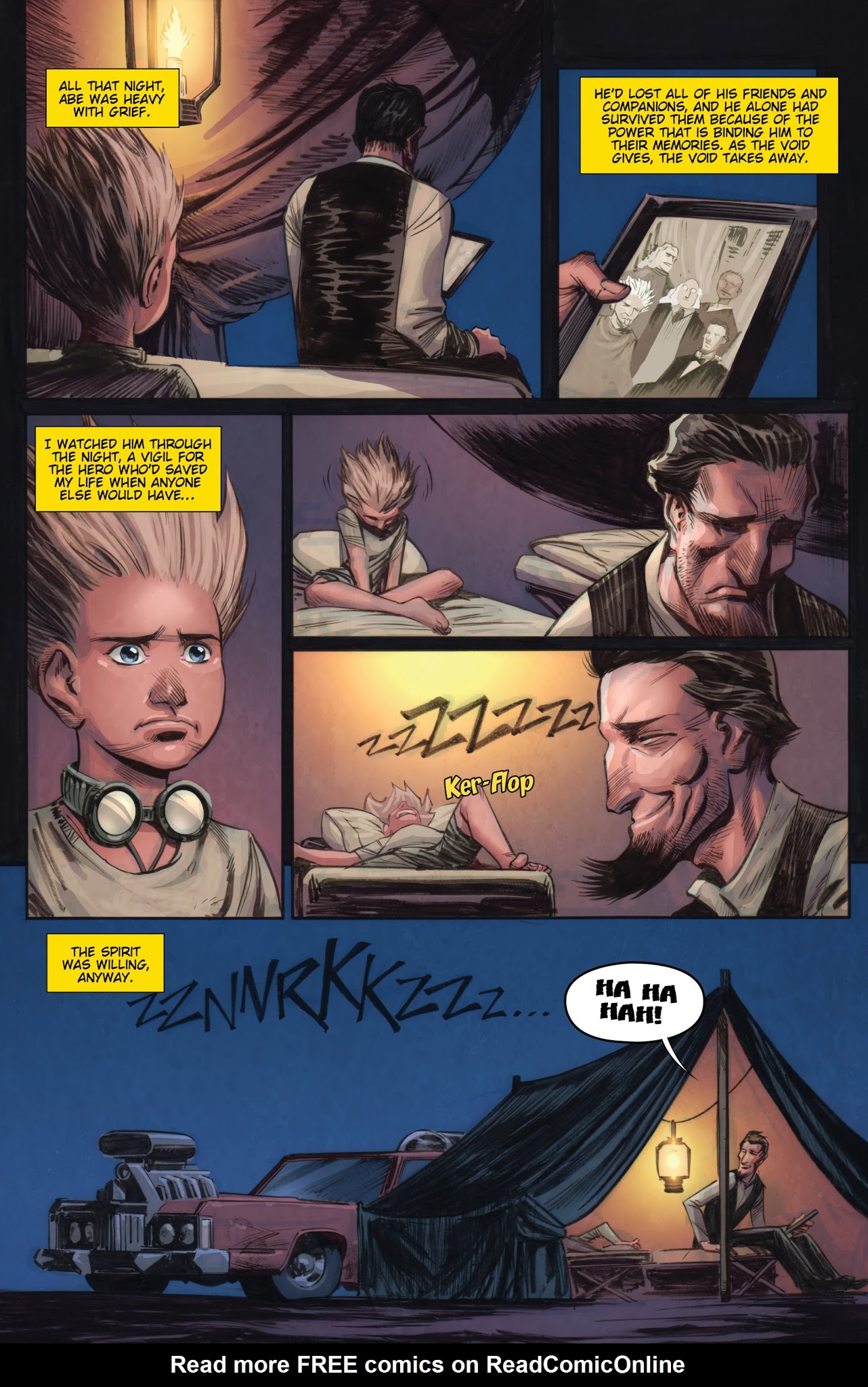 Read online Trump vs. Time Lincoln comic -  Issue # Full - 15