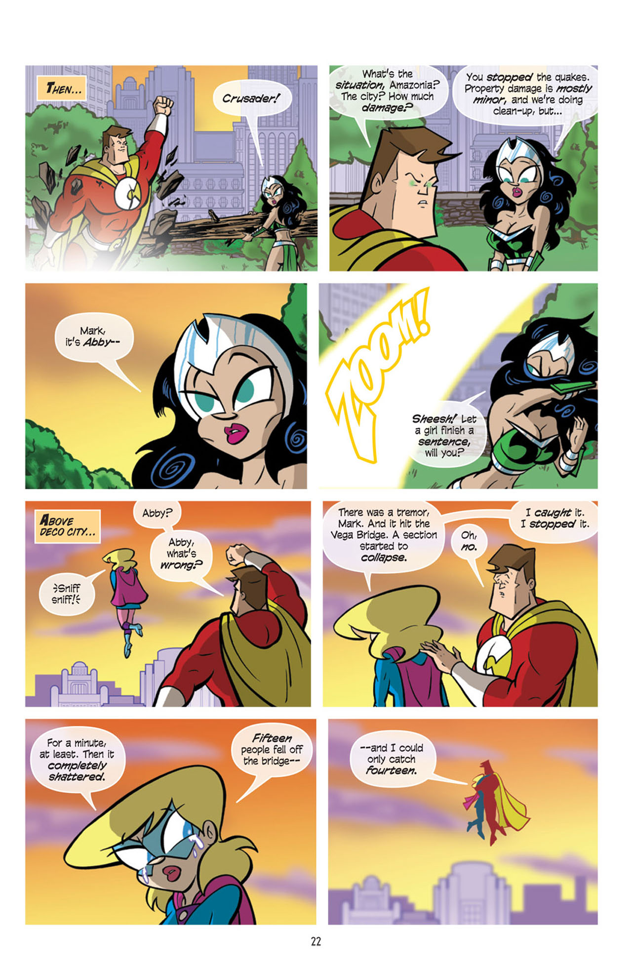 Read online Love and Capes comic -  Issue #10 - 24