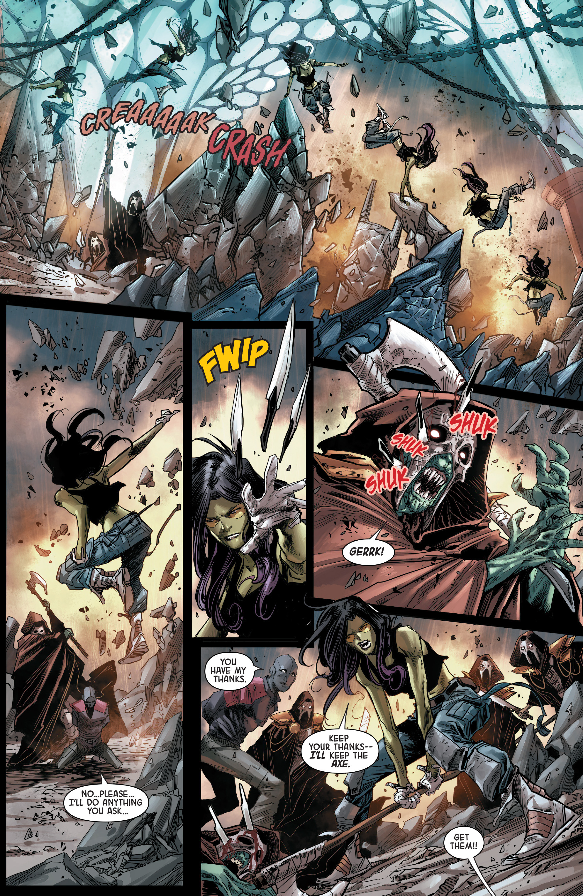 Read online Gamora comic -  Issue #3 - 5