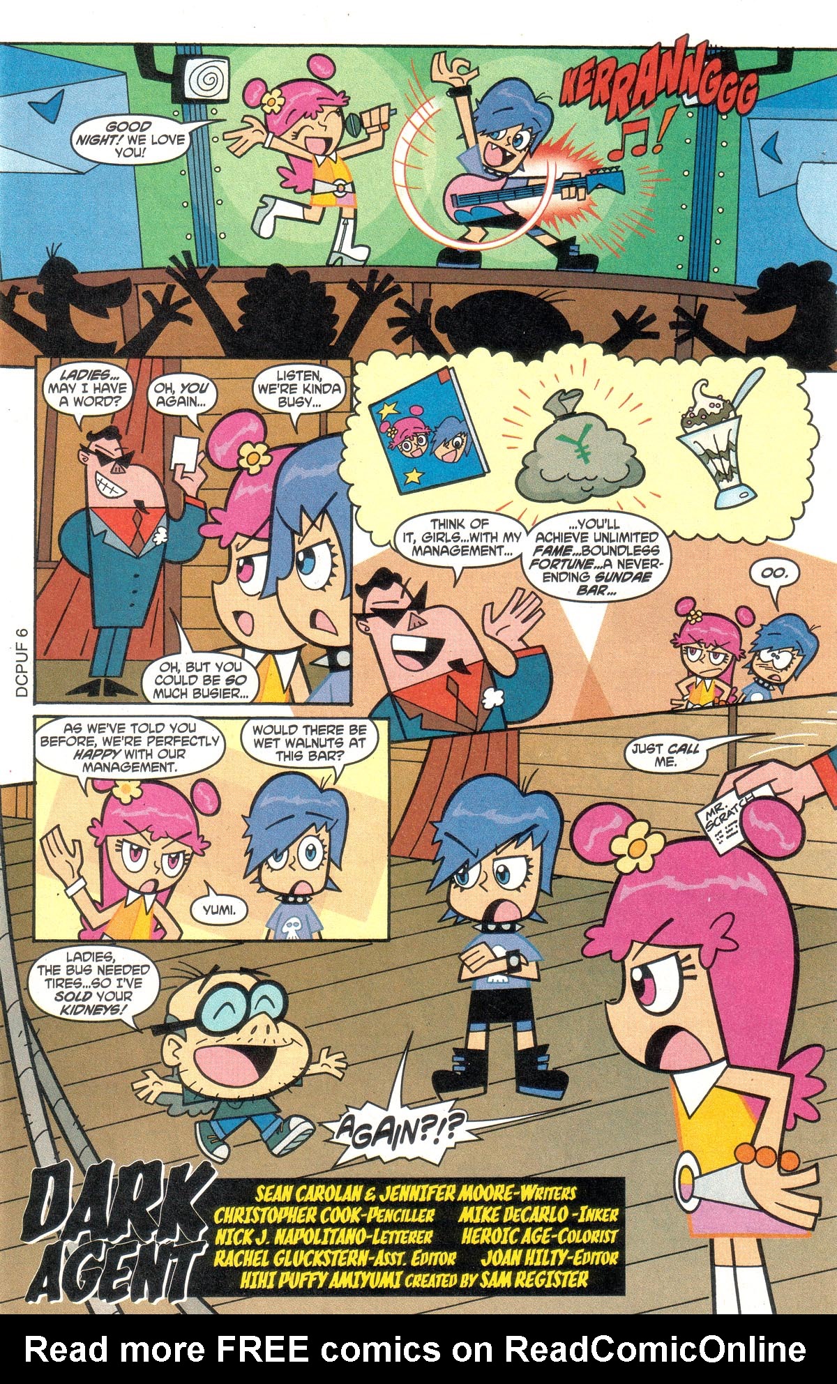 Read online Hi Hi Puffy Amiyumi comic -  Issue #2 - 2