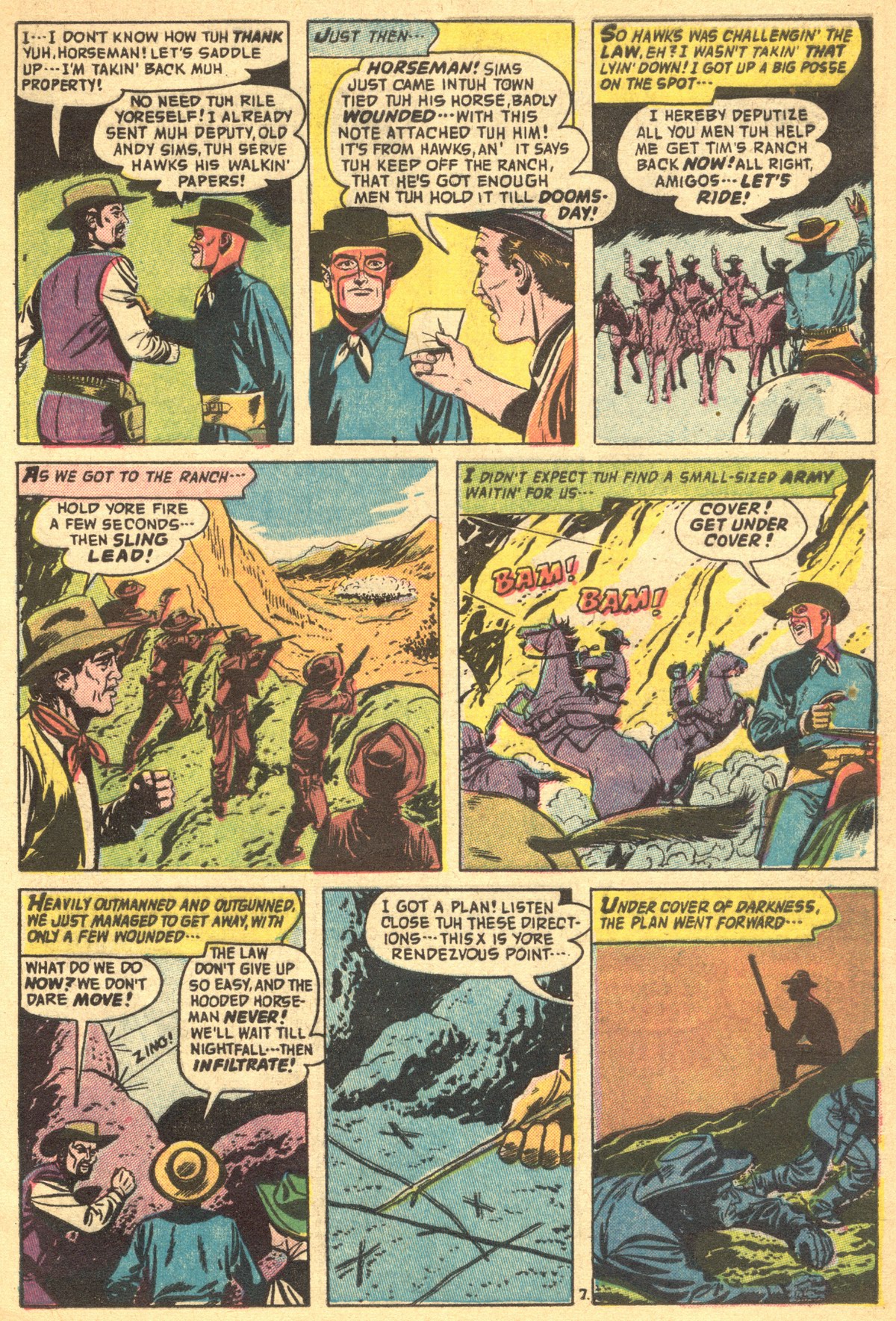 Read online Hooded Horseman comic -  Issue #32 - 9