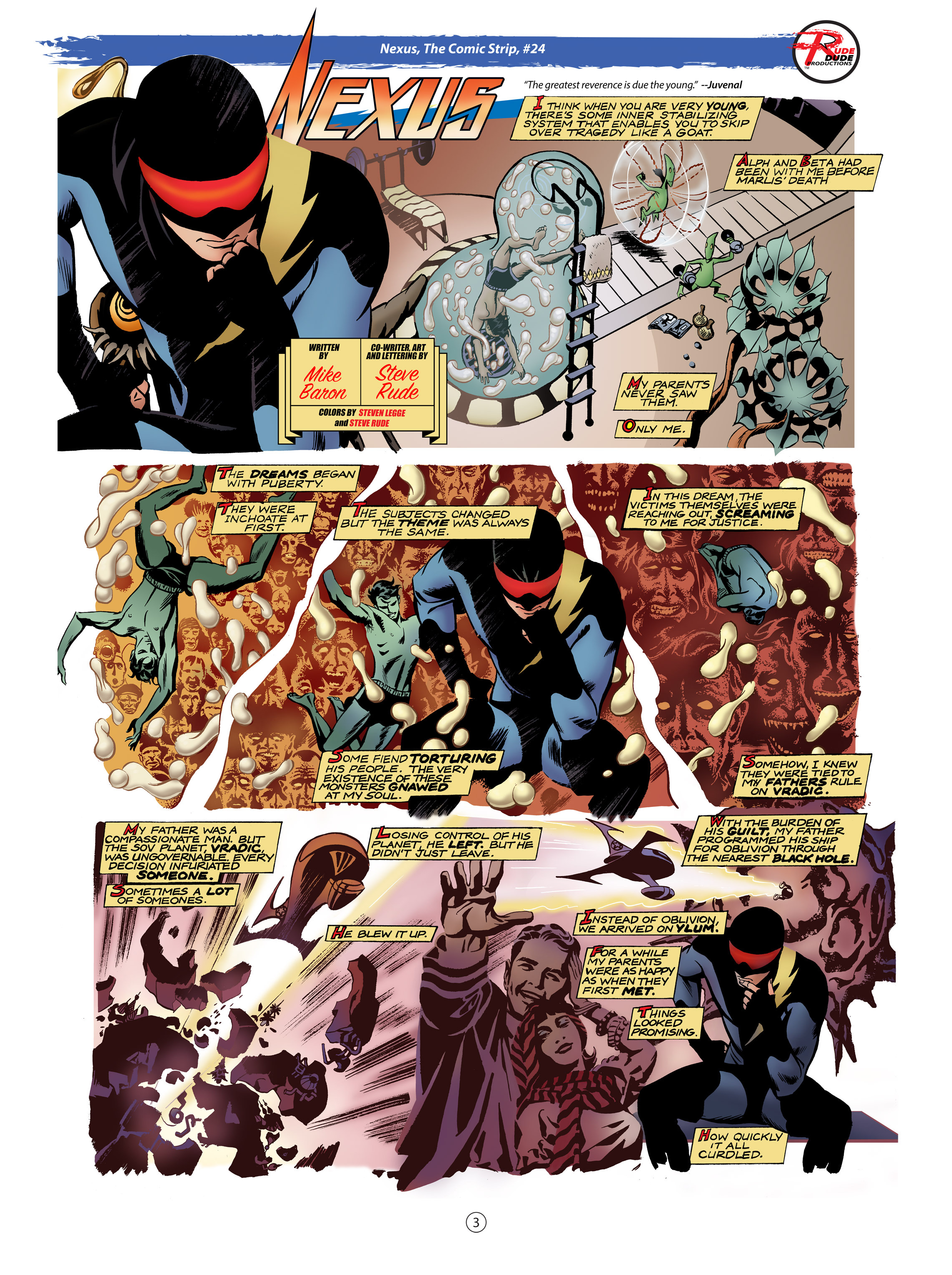 Read online Nexus: The Comic Strip comic -  Issue #6 - 3