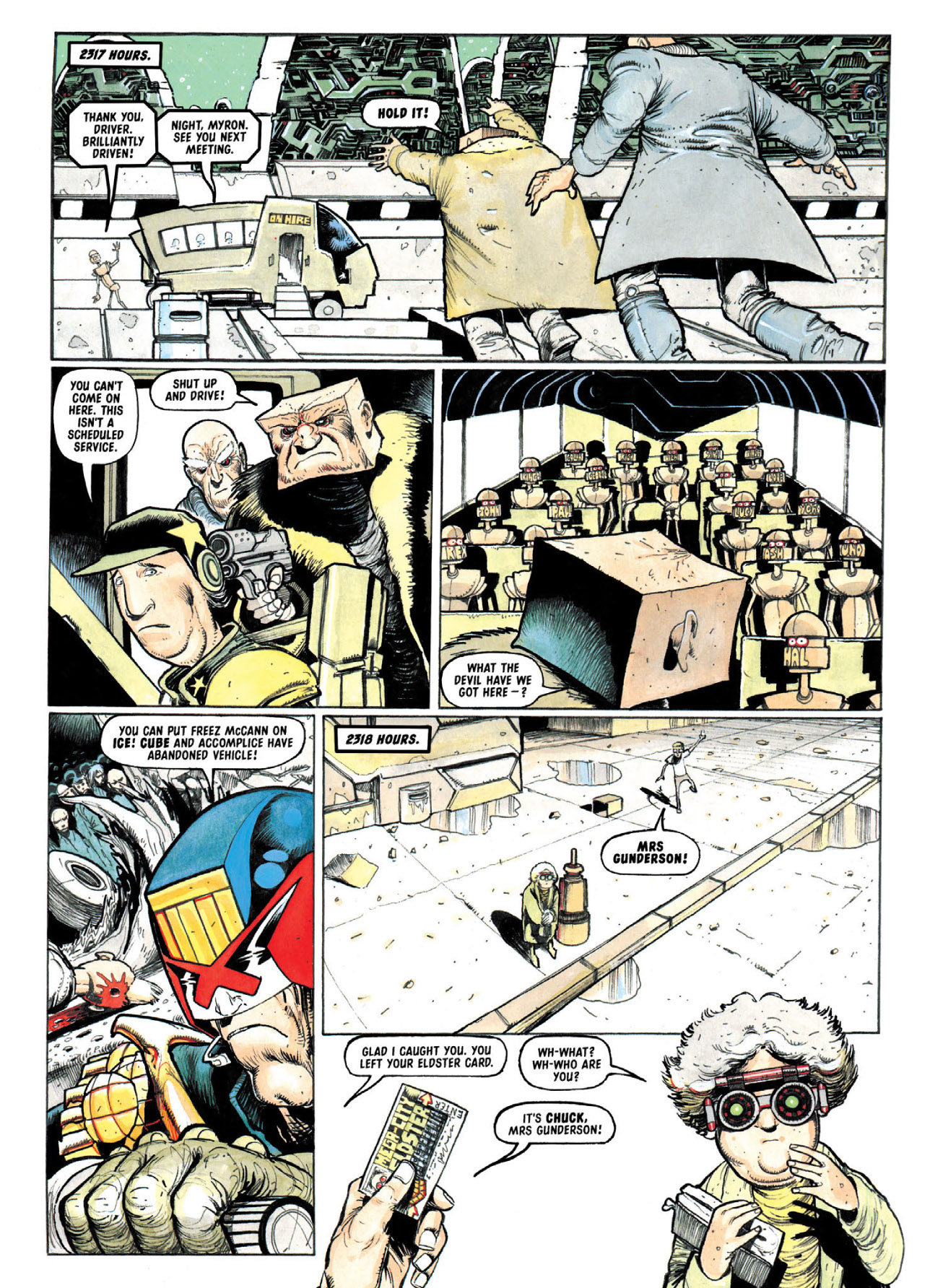 Read online Judge Dredd: The Complete Case Files comic -  Issue # TPB 27 - 77