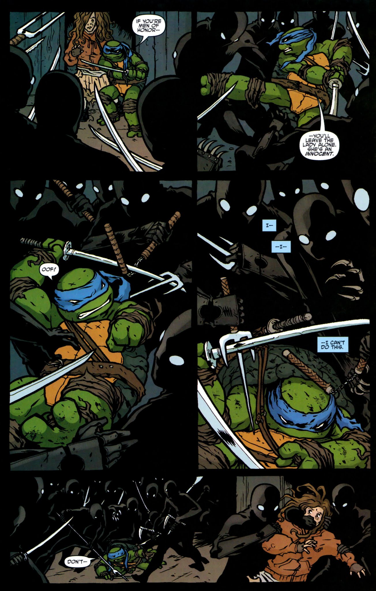 Read online Teenage Mutant Ninja Turtles Microseries: Leonardo comic -  Issue # Full - 13