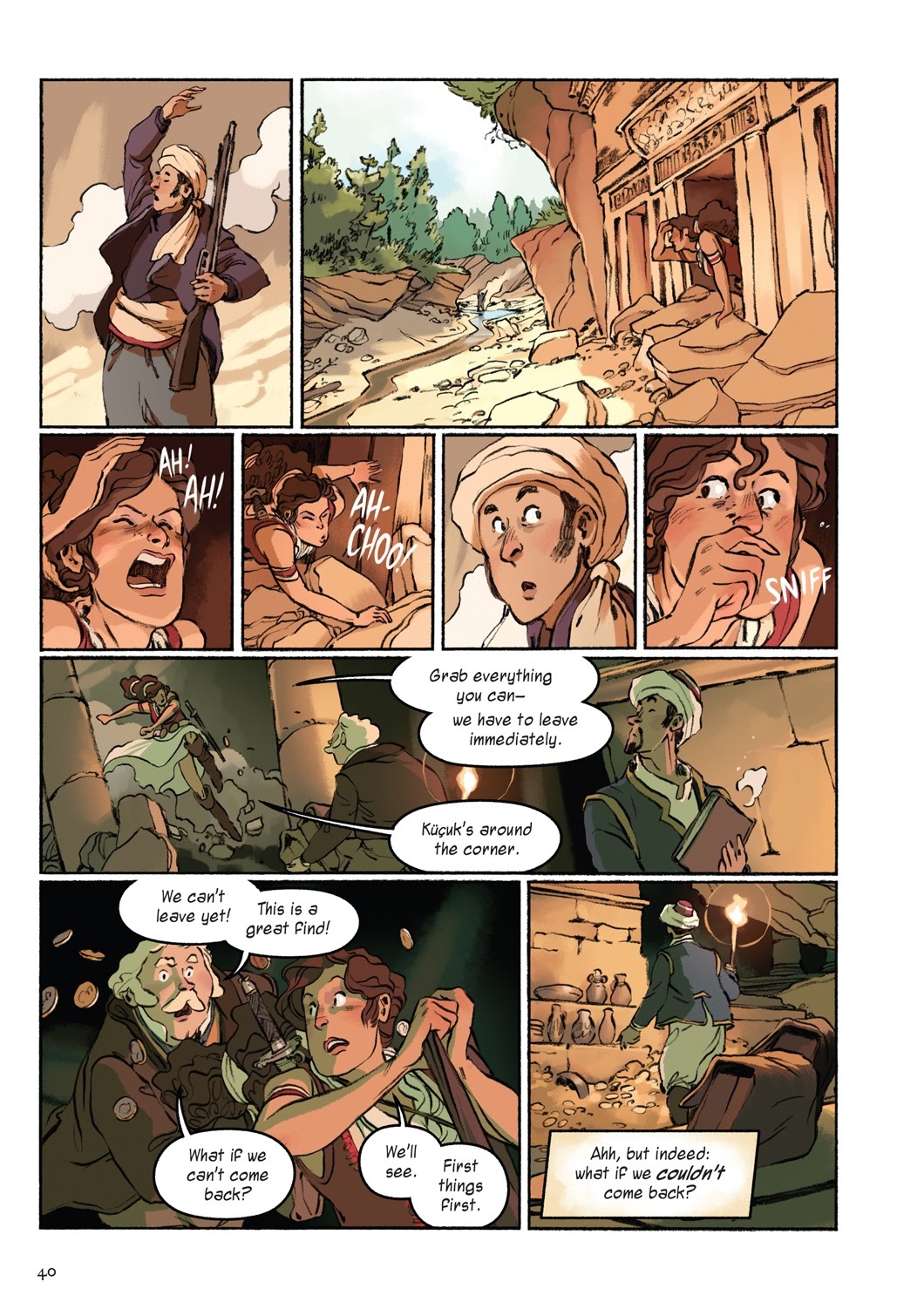 Read online Delilah Dirk and the Pillars of Hercules comic -  Issue # TPB (Part 1) - 41